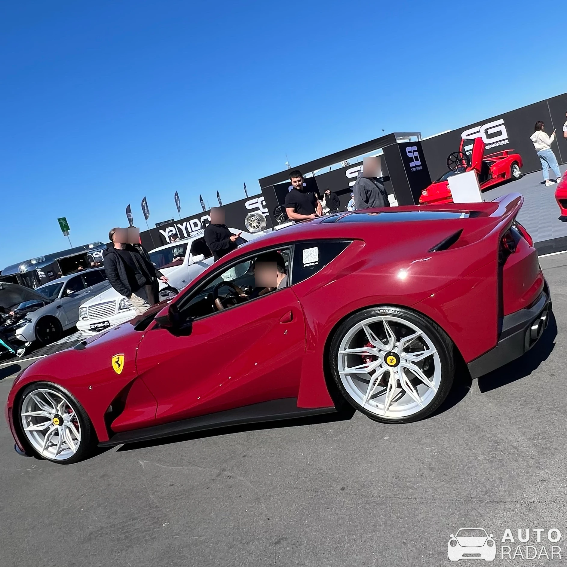 Ferrari 812 Superfast Novitec Rosso N-Largo spotted in Nürburg