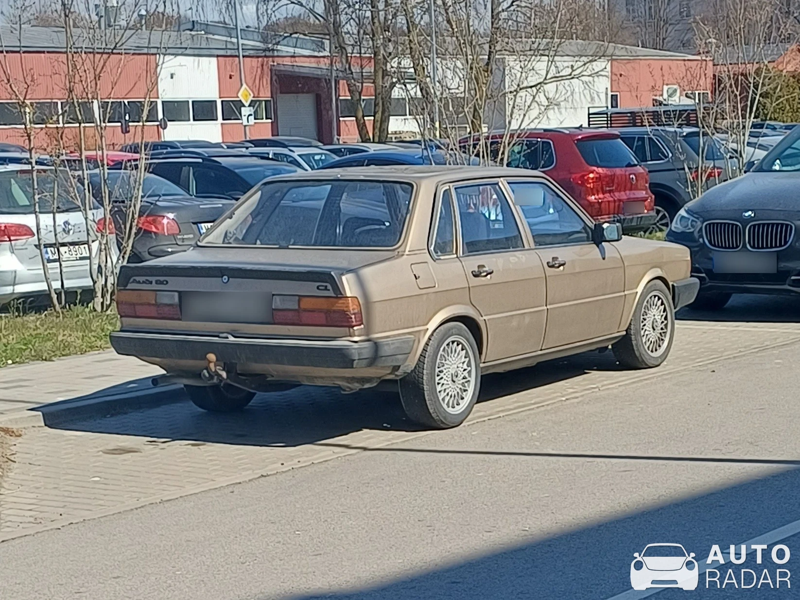 Audi 80 B2 spotted in Liepāja
