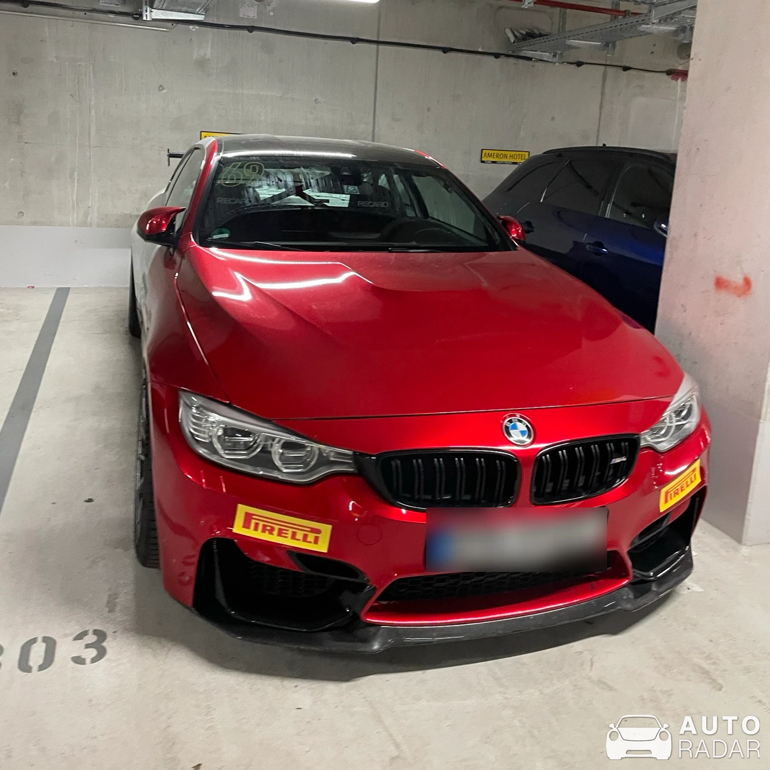 BMW M4 F82 Coupé GT4 spotted in München