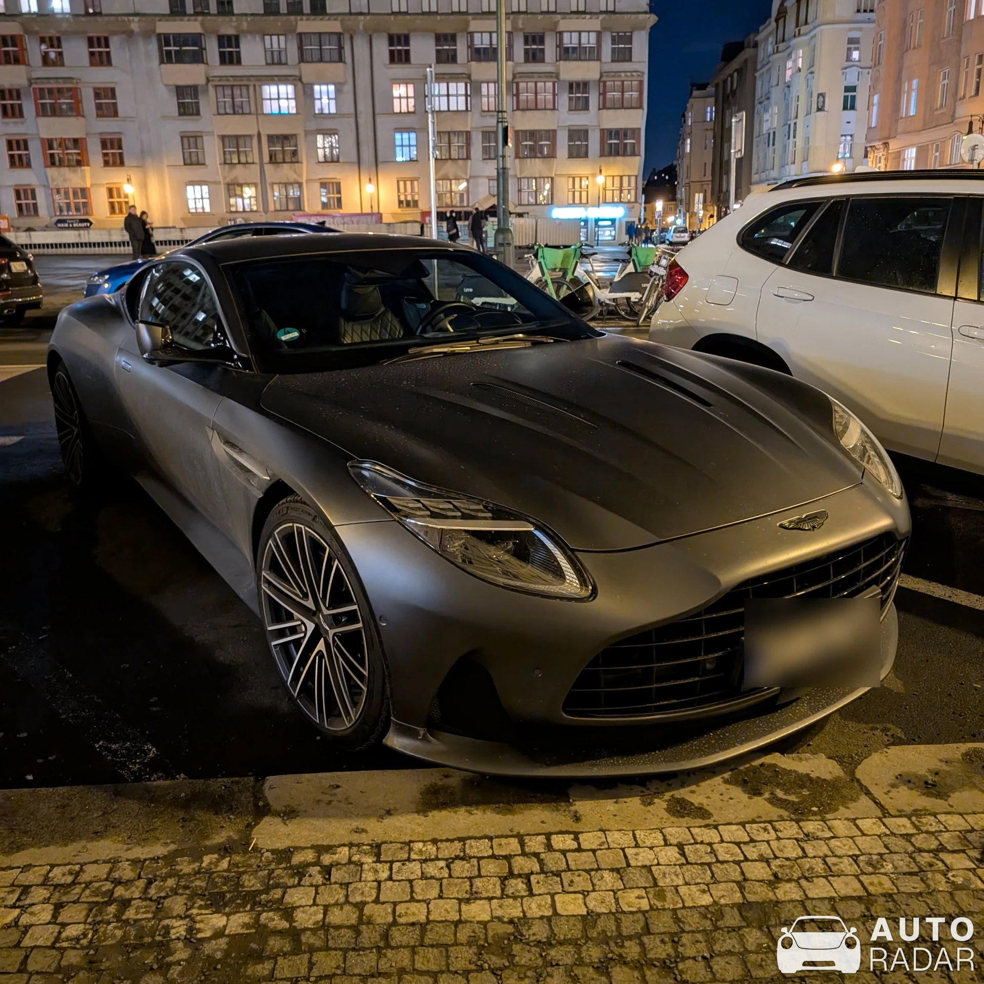 Aston Martin DB11 AMR spotted in Praha