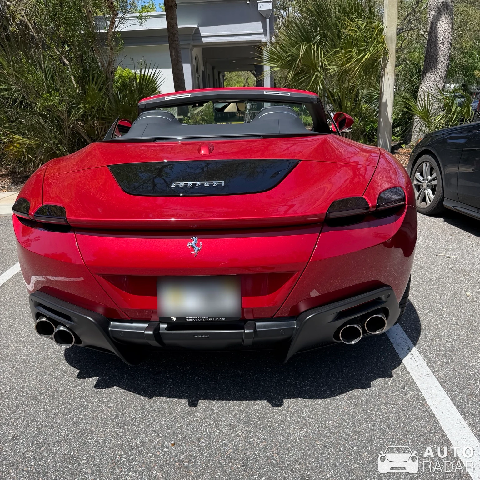 Ferrari Roma Spider spotted in Fernandina Beach