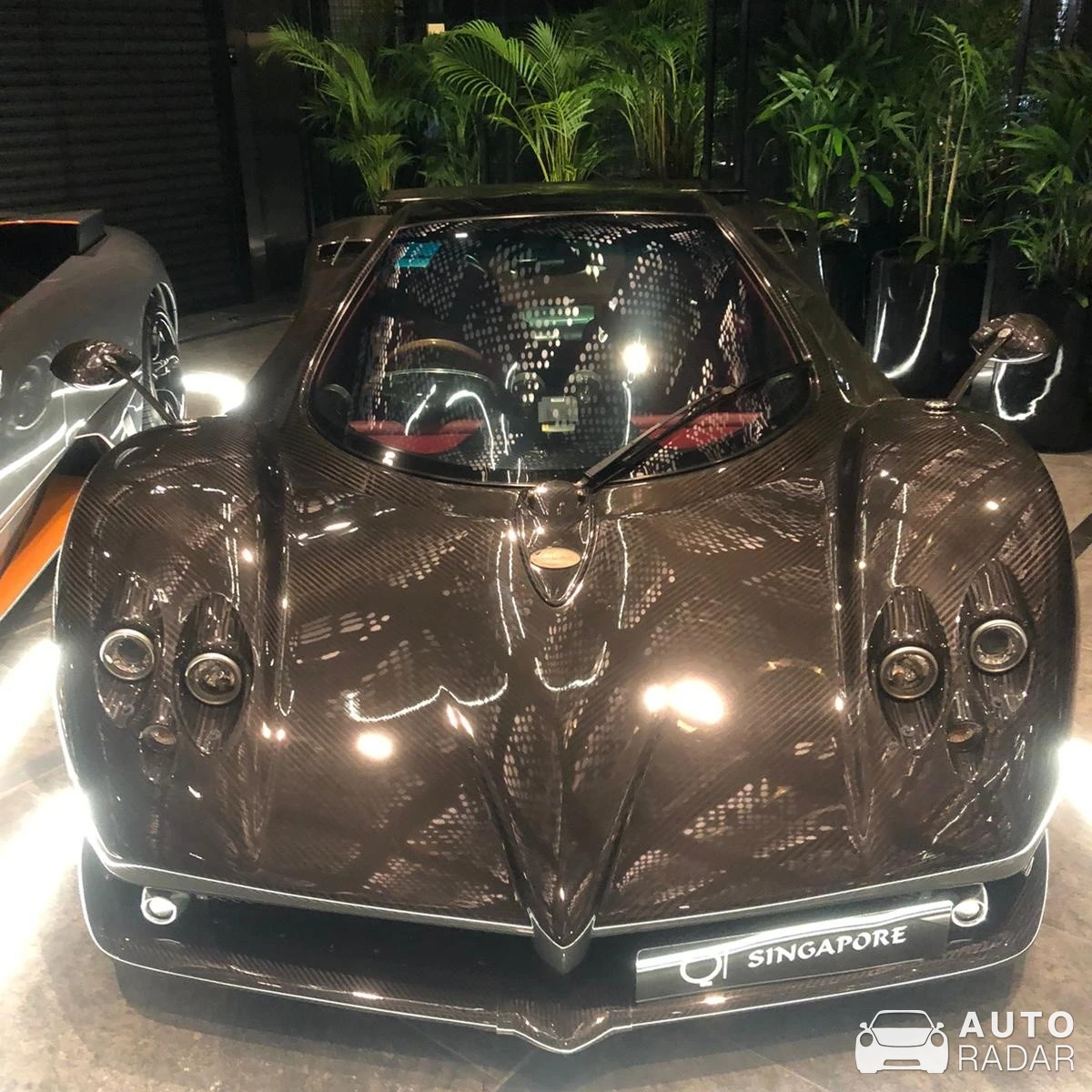 Pagani Zonda C12-F spotted in Singapore