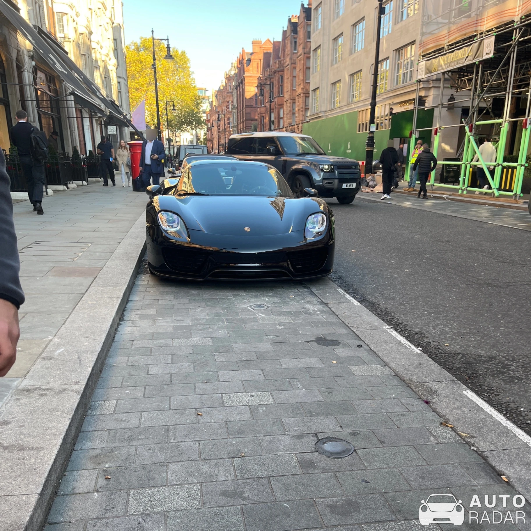 Porsche 918 Spyder spotted in Greater London, United Kingdom