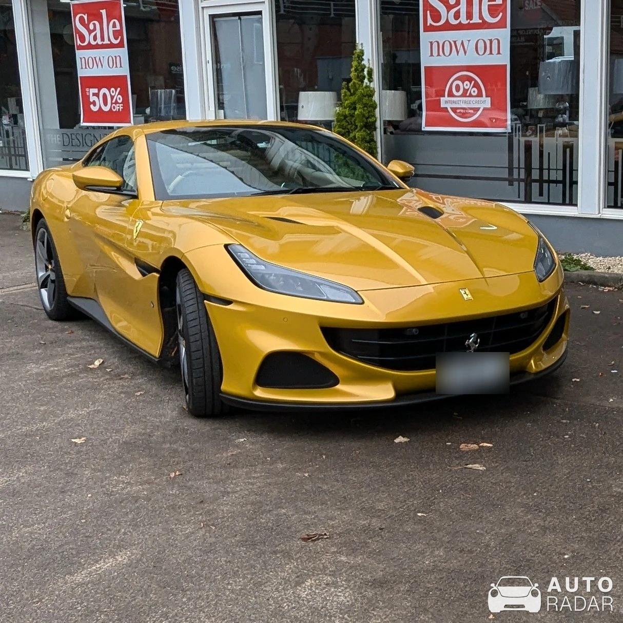 Ferrari Portofino spotted in Riccarton, United Kingdom