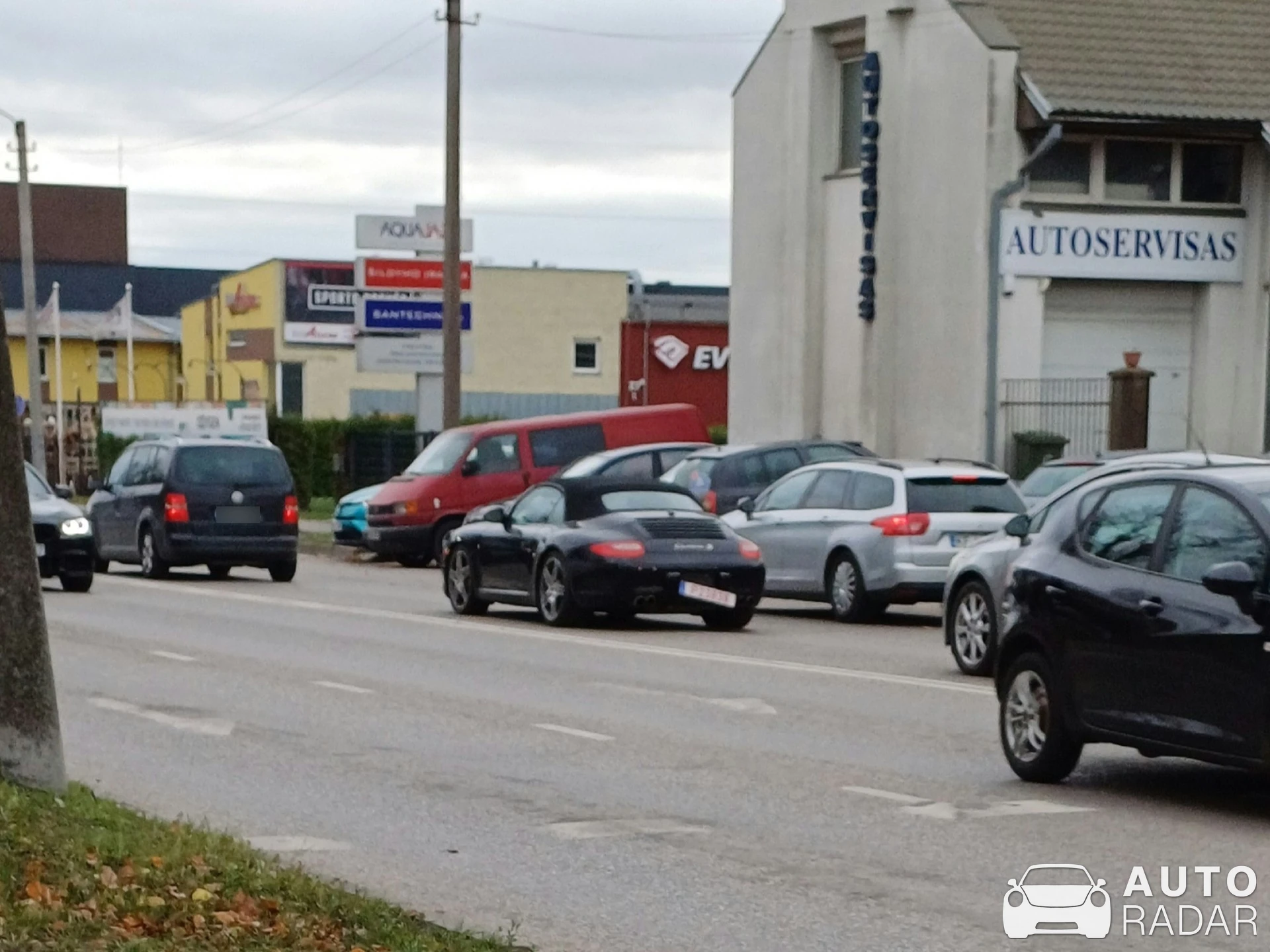 Porsche 997 Carrera S Cabriolet spotted in Kaunas, Lithuania