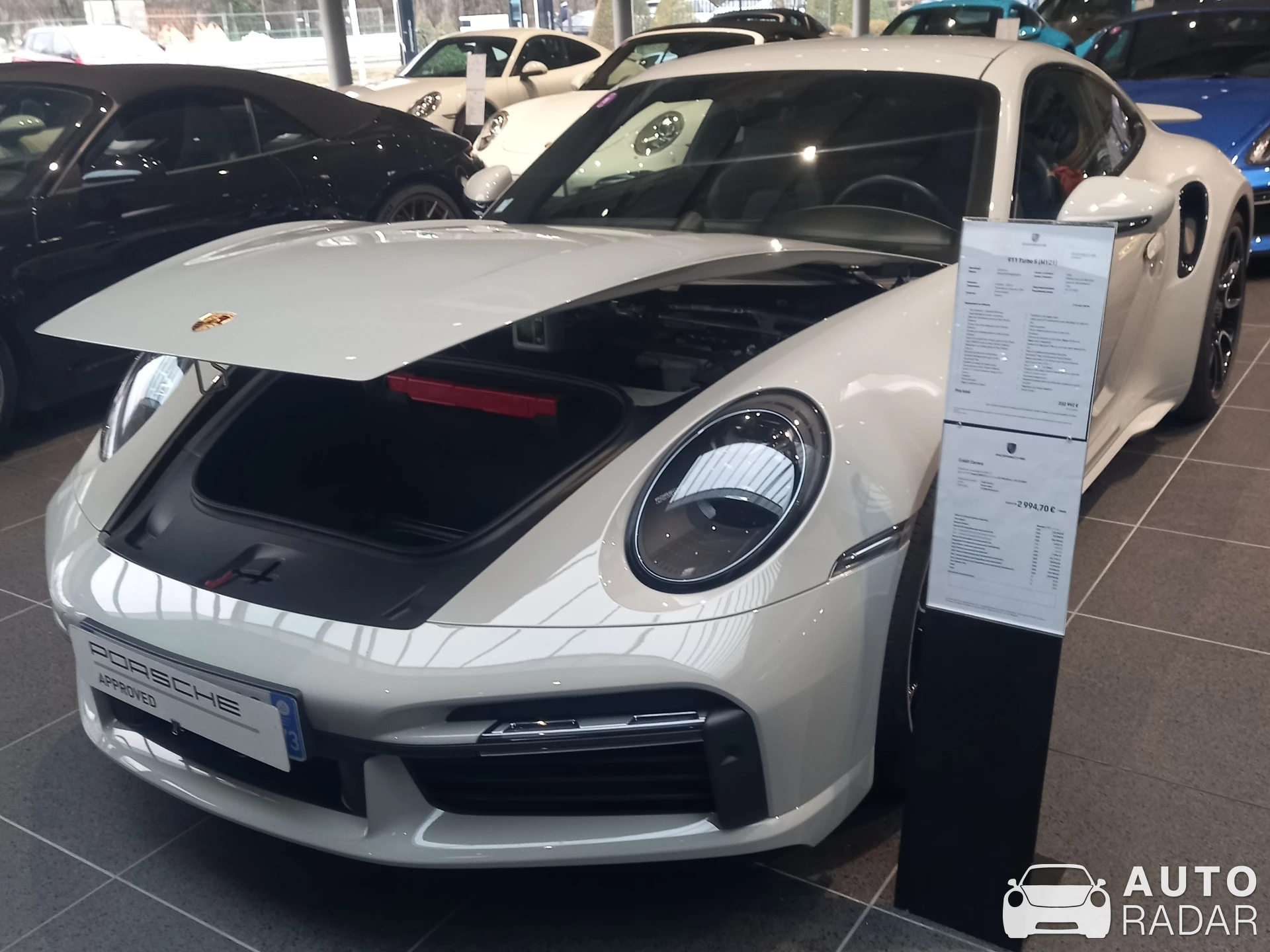 Porsche 992 Turbo S MkI spotted in Epagny Metz-Tessy, France