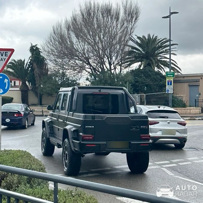 Mercedes-AMG Brabus G 800 XLP Adventure spotted in Gibraltar