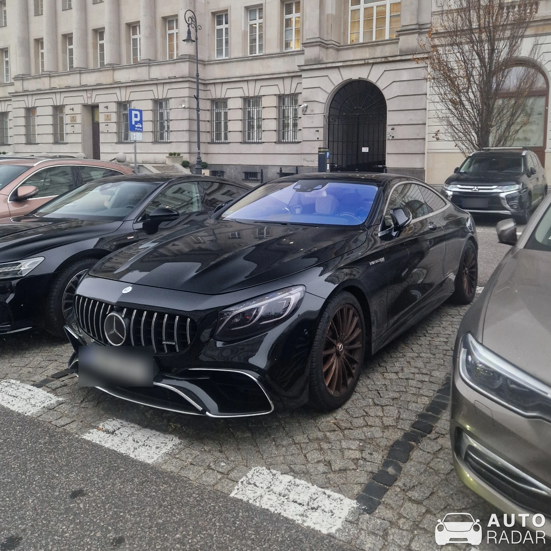 Mercedes-AMG S 65 Coupé C217 2018 spotted in Warszawa, Poland