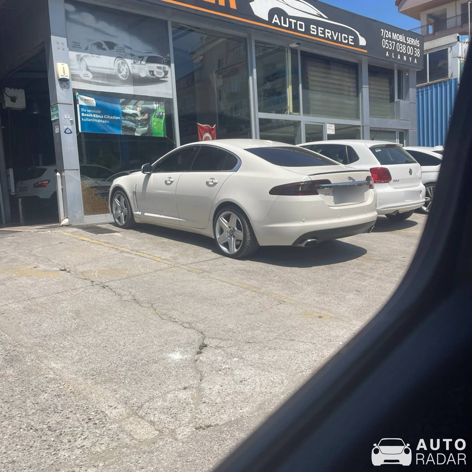 Jaguar XFR spotted