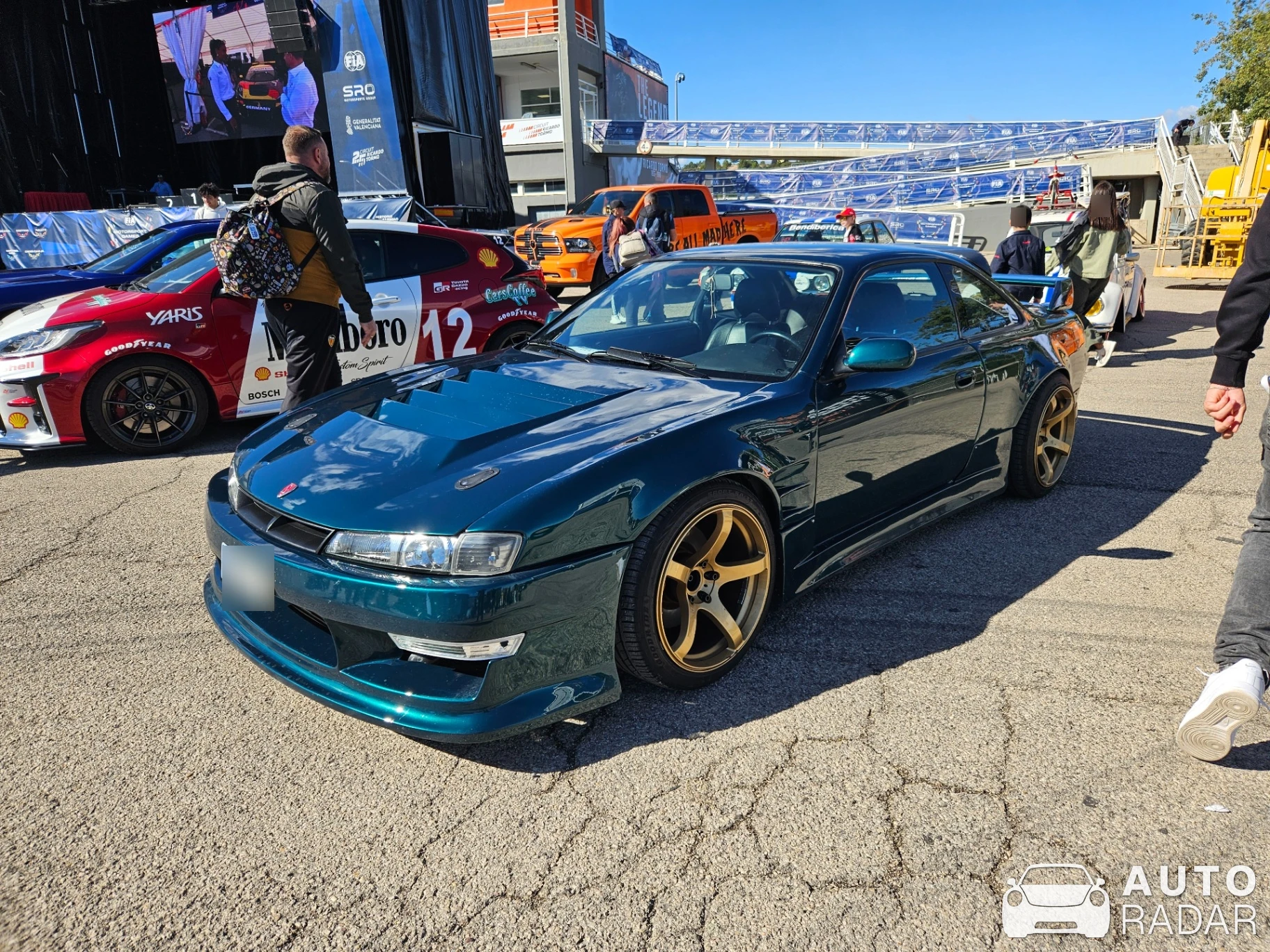 Nissan Silvia S14 spotted in Cheste, Spain