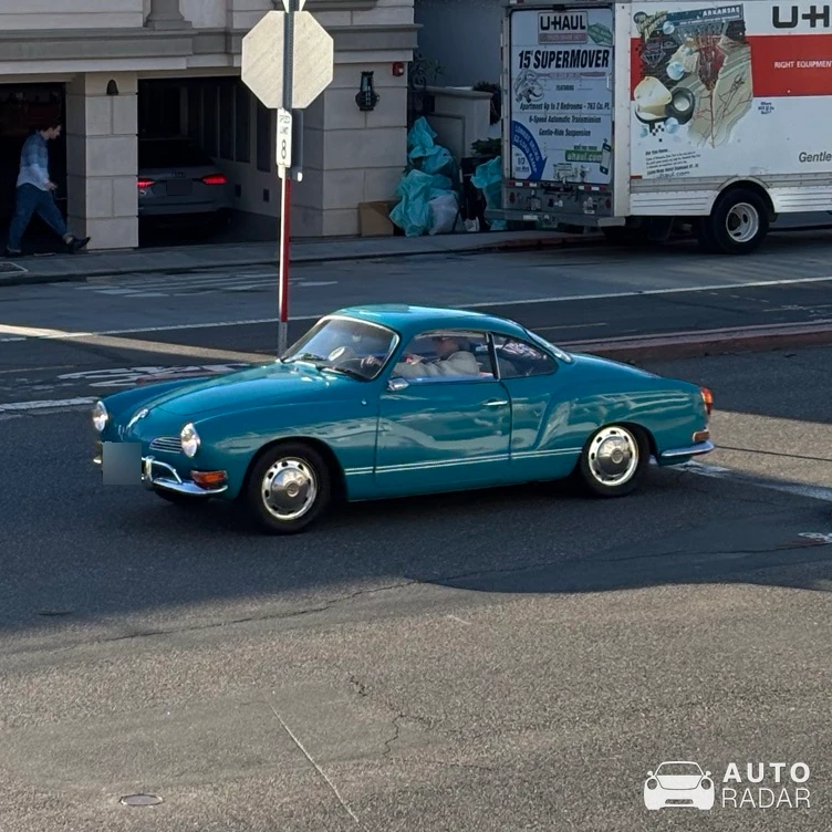 Volkswagen Type 14 Karmann-Ghia spotted in Hermosa Beach, United States