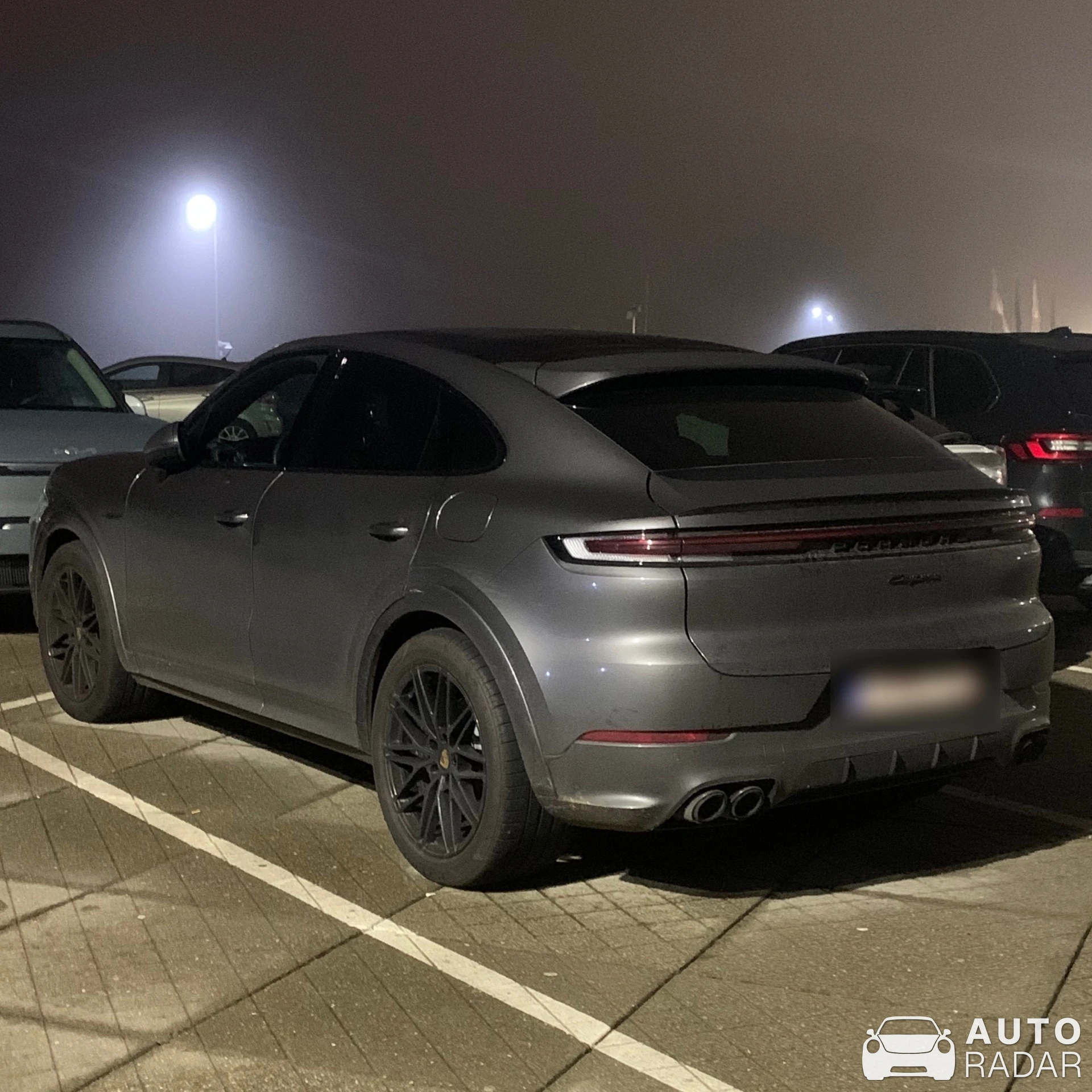 Porsche Cayenne Coupé spotted in Wijnegem, België