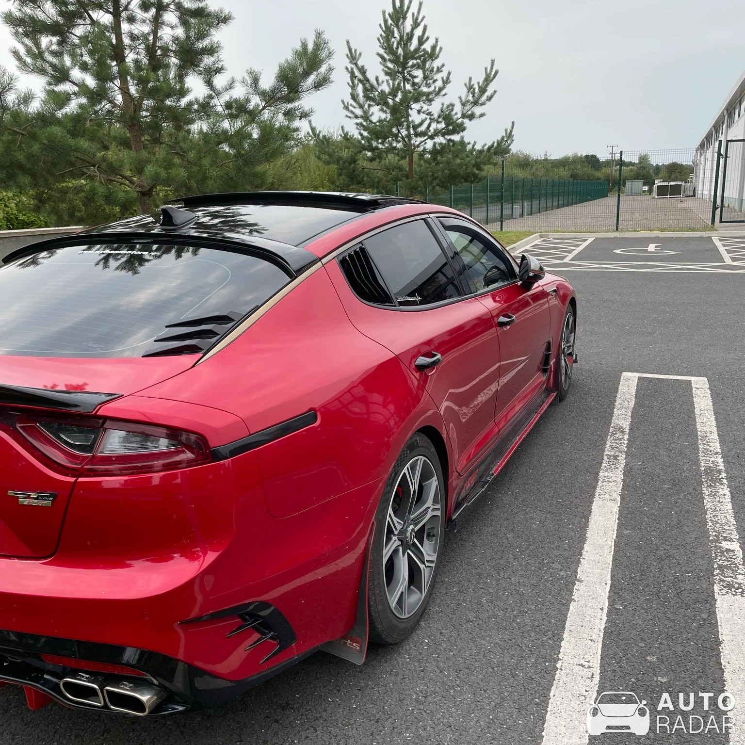 Kia Stinger GT spotted