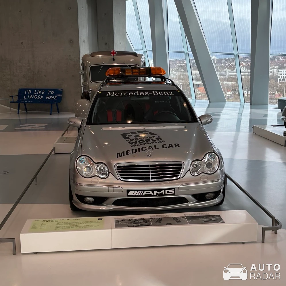 Mercedes-Benz C 32 AMG F1 Medical Car spotted in Stuttgart