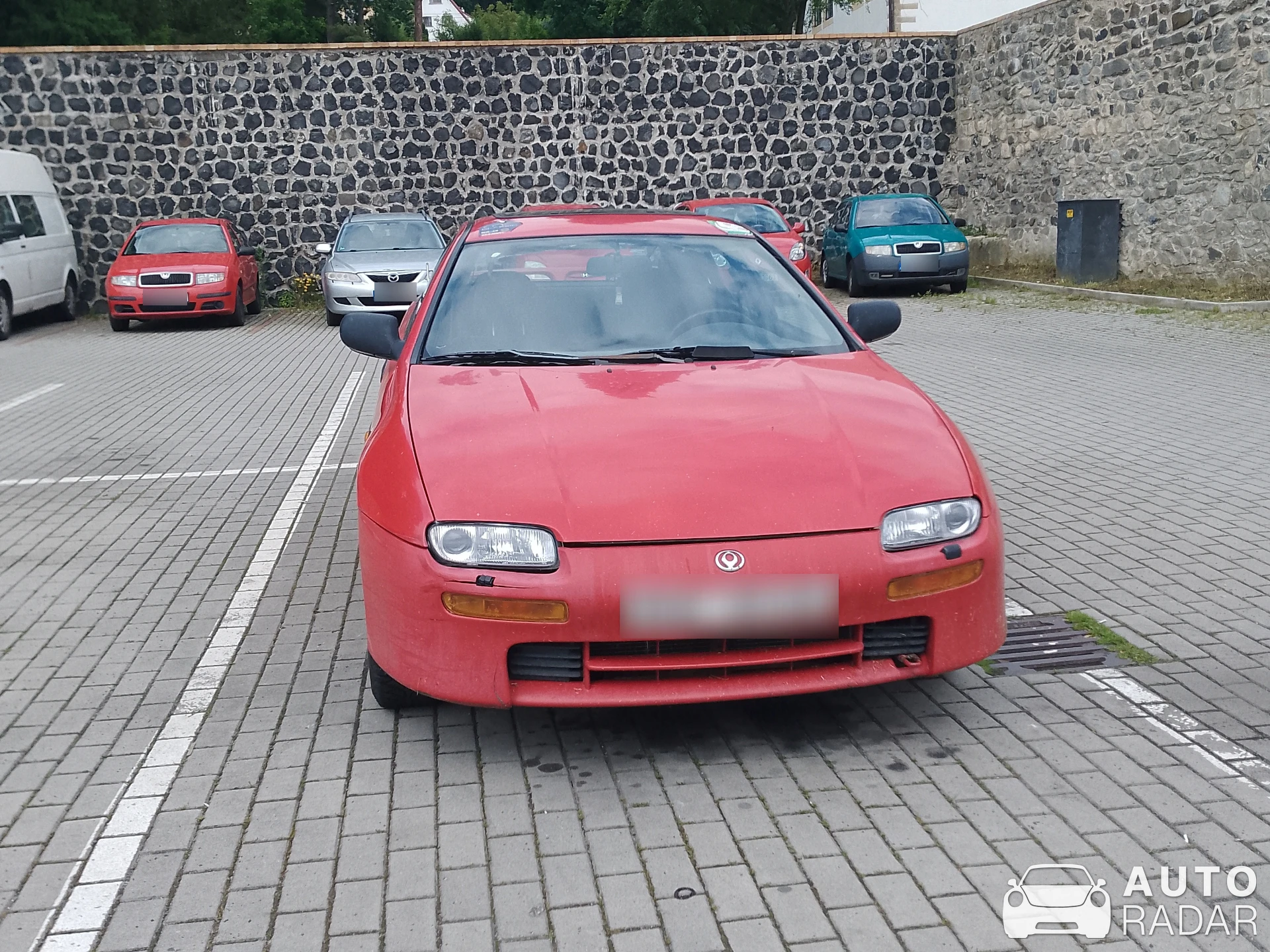 Mazda MX-3 spotted in Benešov nad Ploučnicí