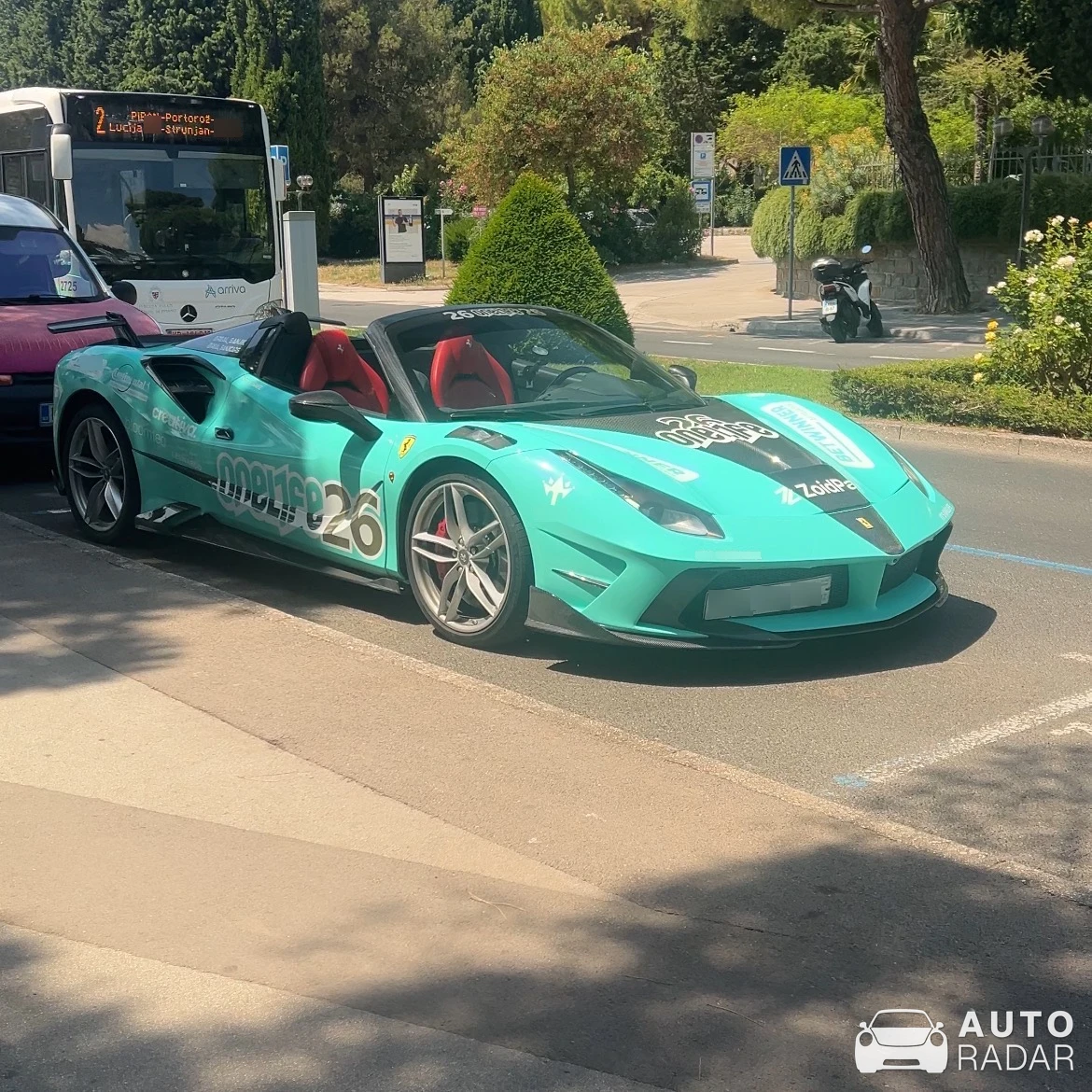 Ferrari 488 GTB Mansory Siracusa 4XX spotted in Portorož