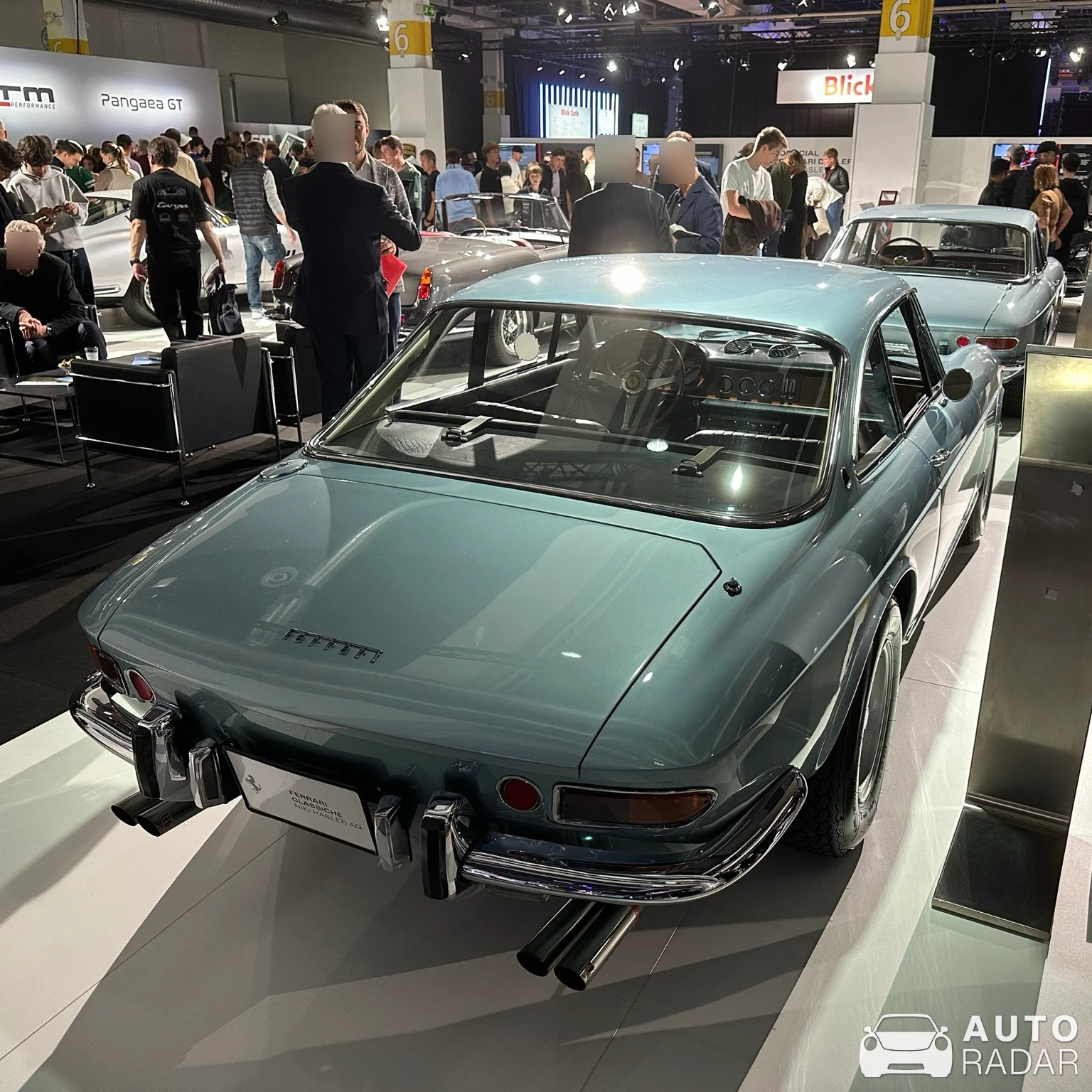 Ferrari 365 GTC spotted in Zürich
