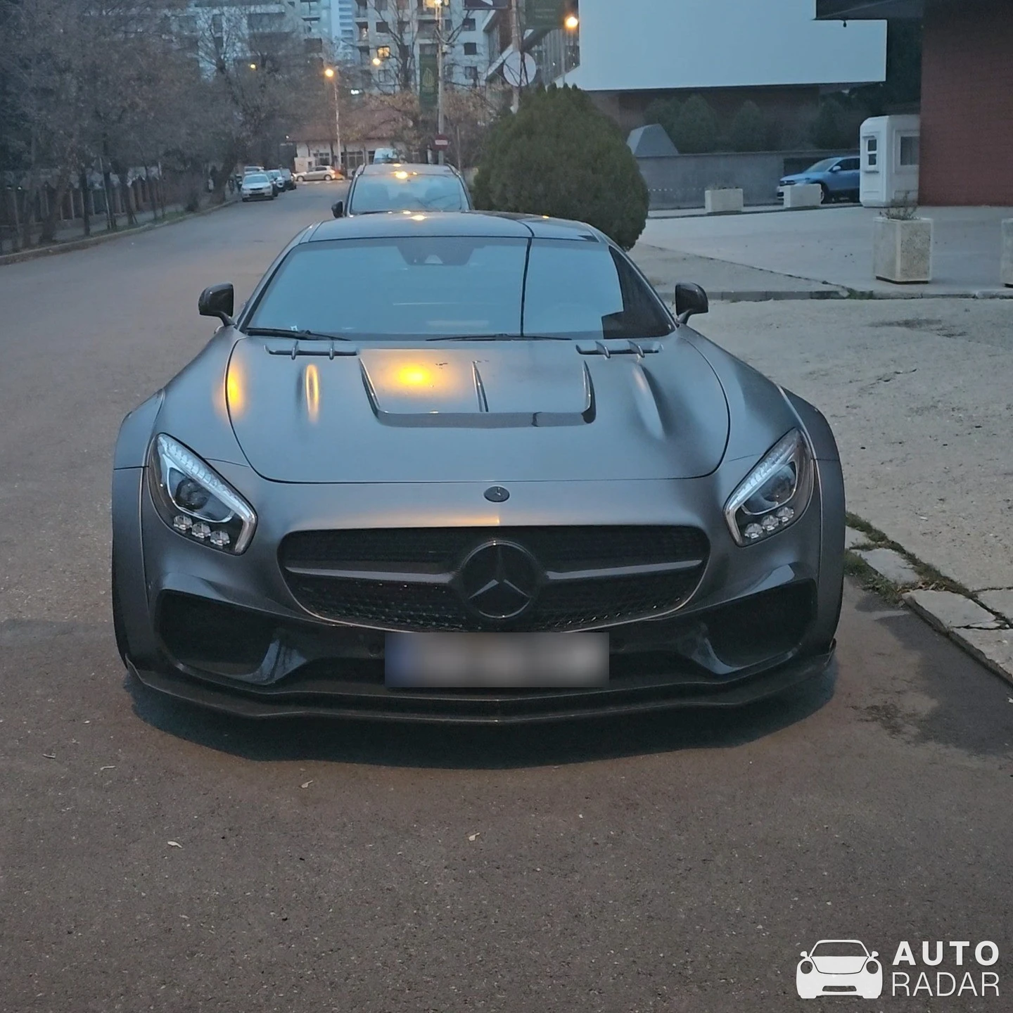 Mercedes-AMG GT S C190 spotted in București, Romania