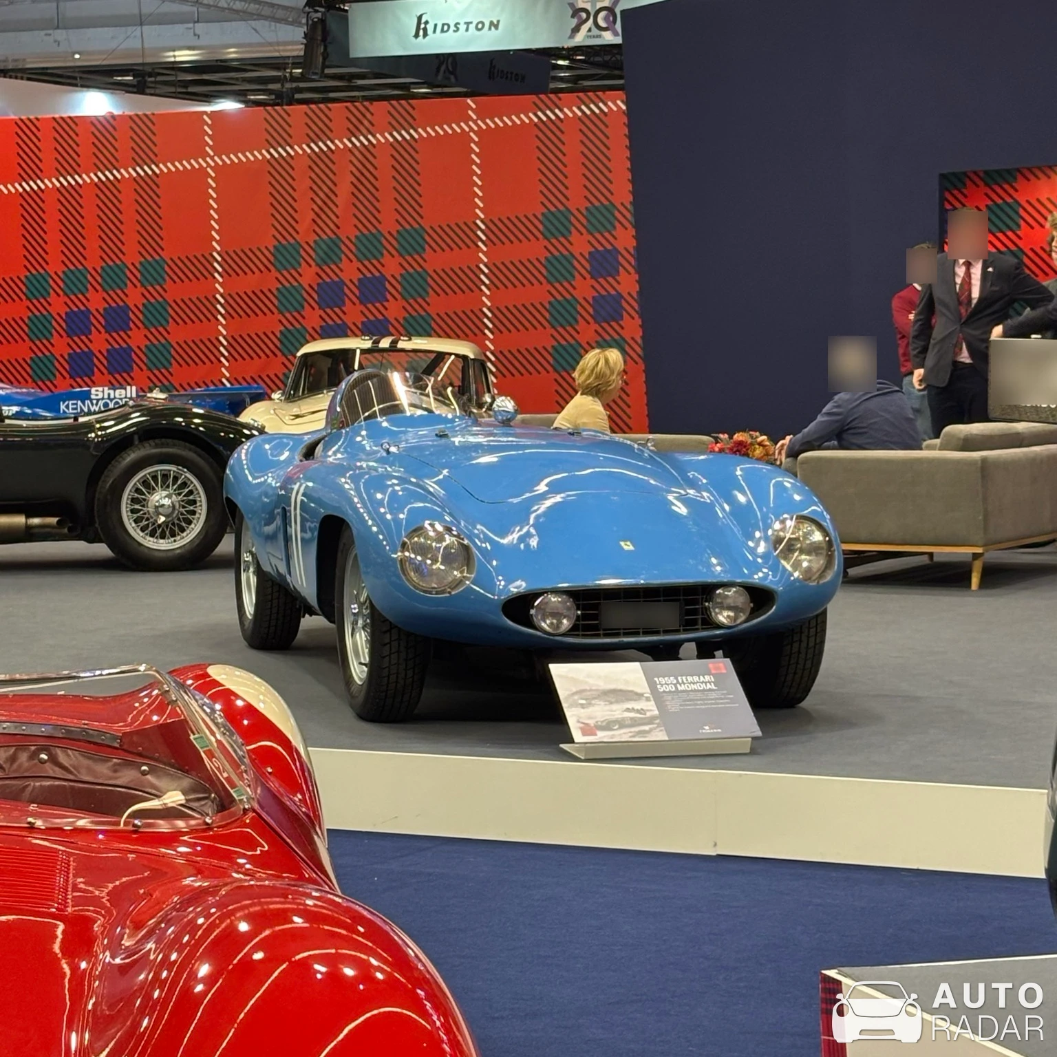 Ferrari 500 Mondial spotted in Paris