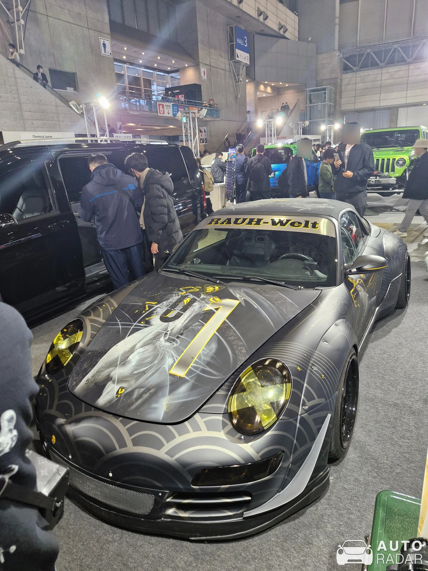 Porsche 997 GT3-R spotted in Narashino
