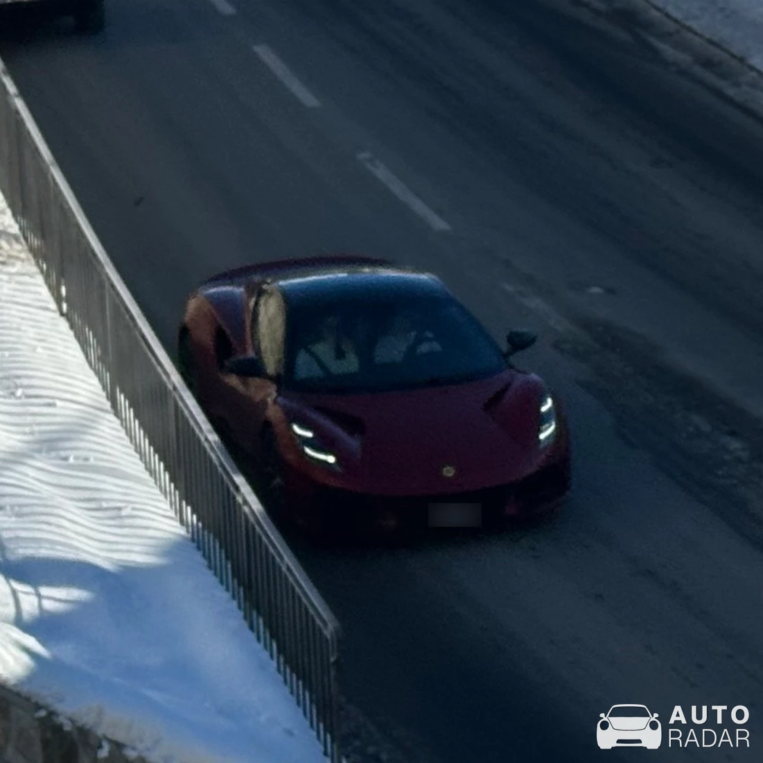 Lotus Emira V6 spotted in Sankt Moritz, Schweiz