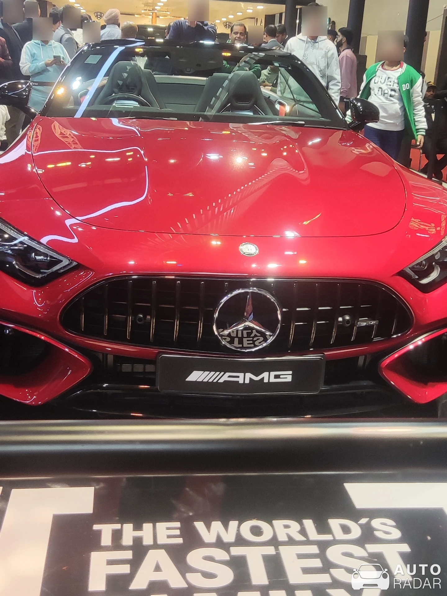 Mercedes-AMG SL 63 R232 spotted in Gurugram