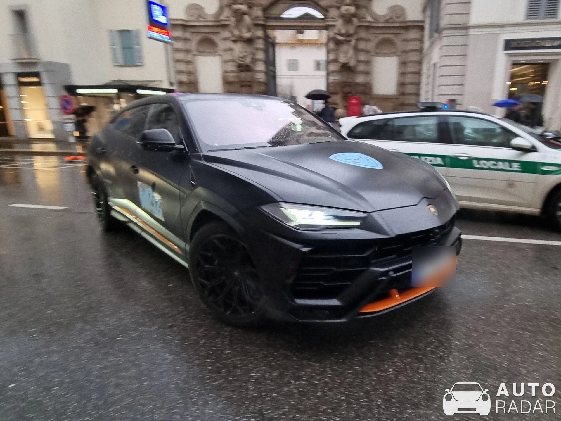 Lamborghini Urus spotted in Milano, Italy