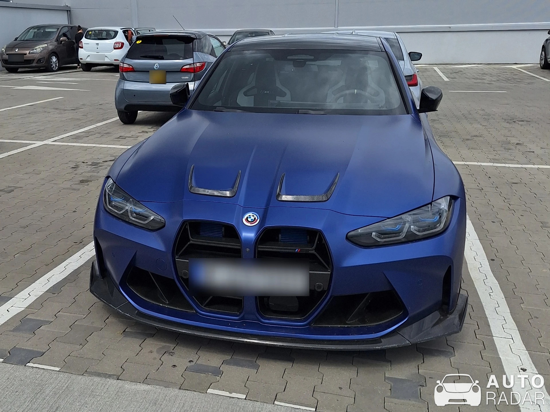 BMW M3 G80 Sedan Competition spotted in Pitești