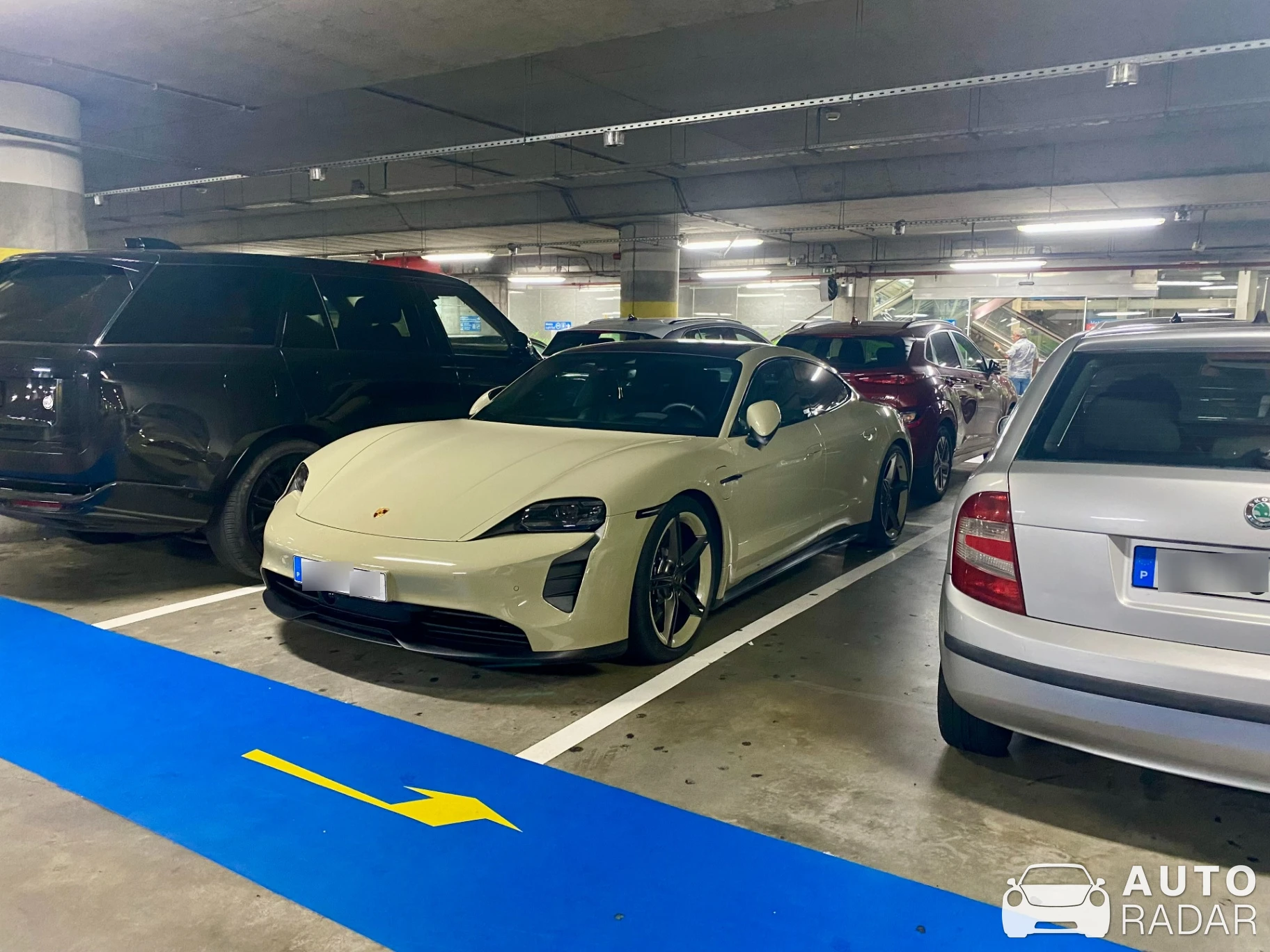 Porsche Taycan GTS Hockenheimring Edition spotted in Maia