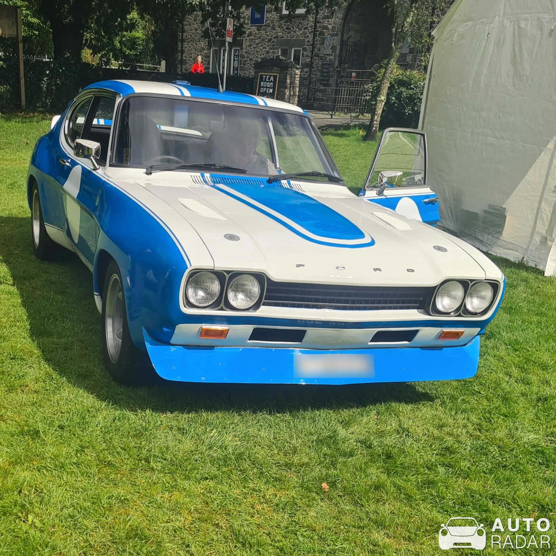 Ford Capri III spotted in Betws-y-Coed, United Kingdom