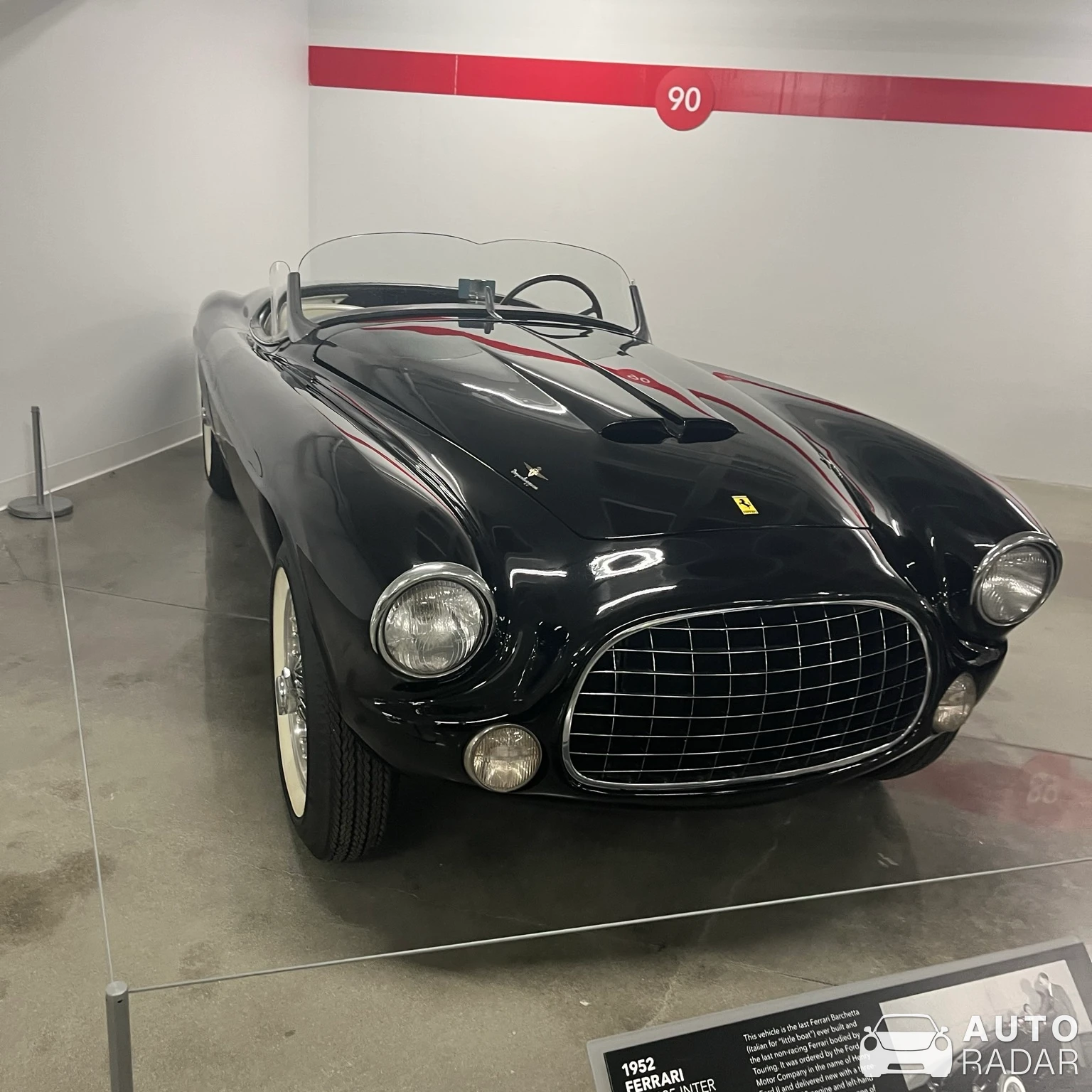 Ferrari 212 Touring Barchetta spotted in Los Angeles