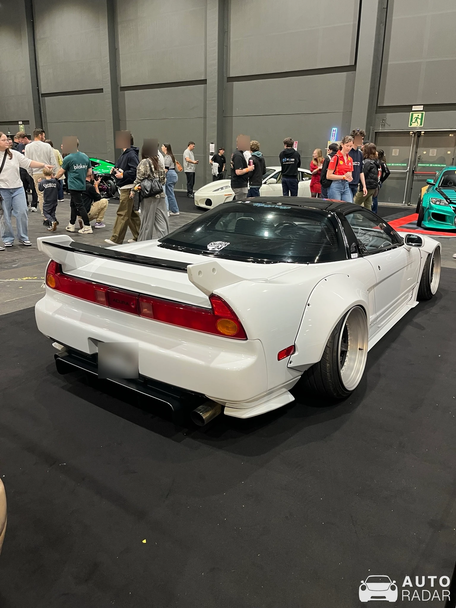 Acura NSX NA1 Autech Liberty Walk spotted in Kortrijk
