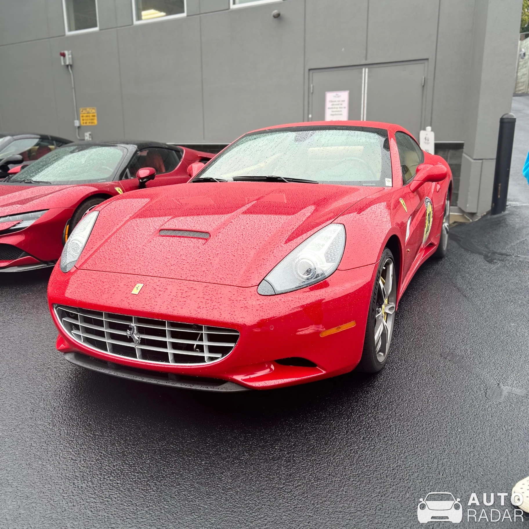 Ferrari California spotted in Norwood, United States