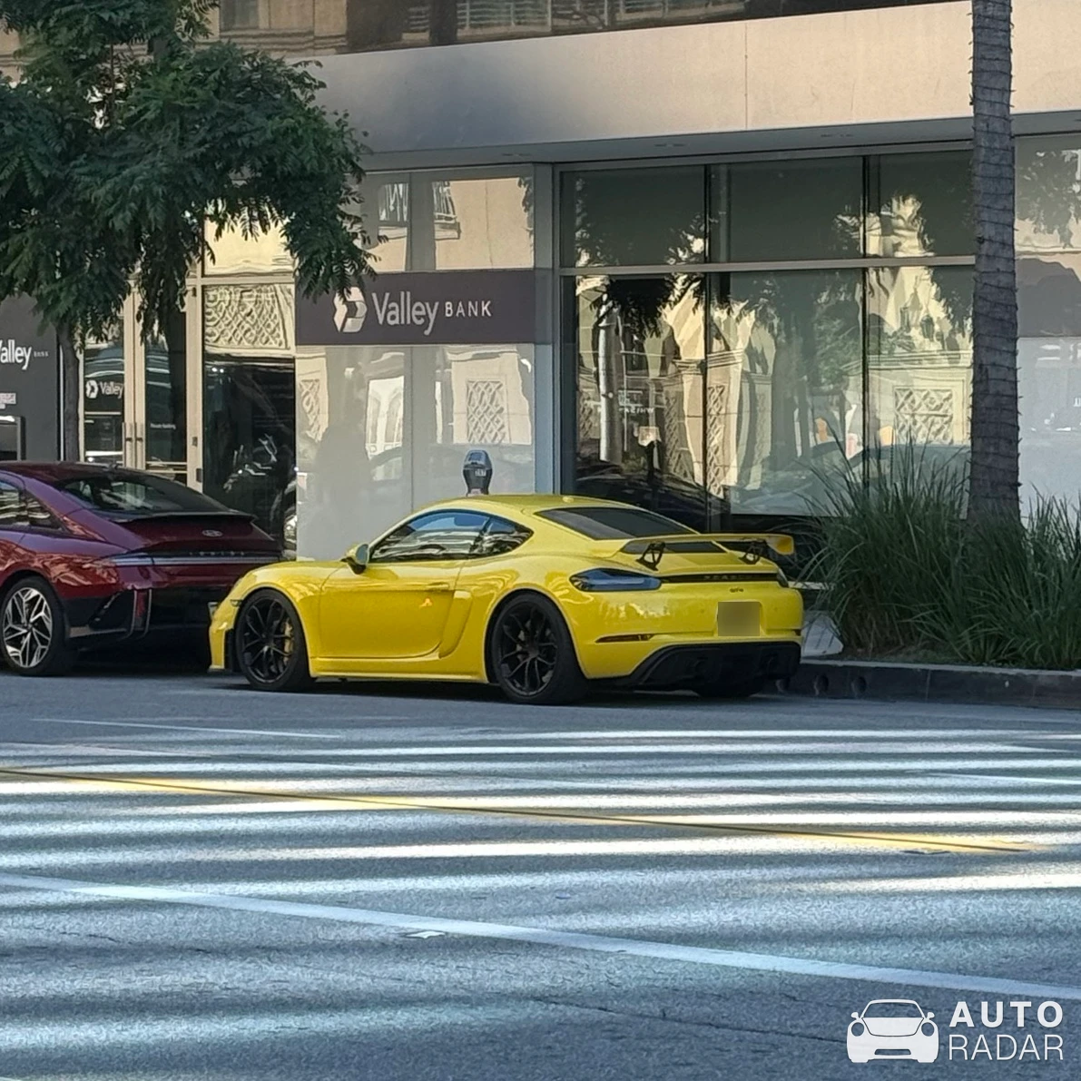 Porsche 718 Cayman GT4 spotted in Beverly Hills, United States