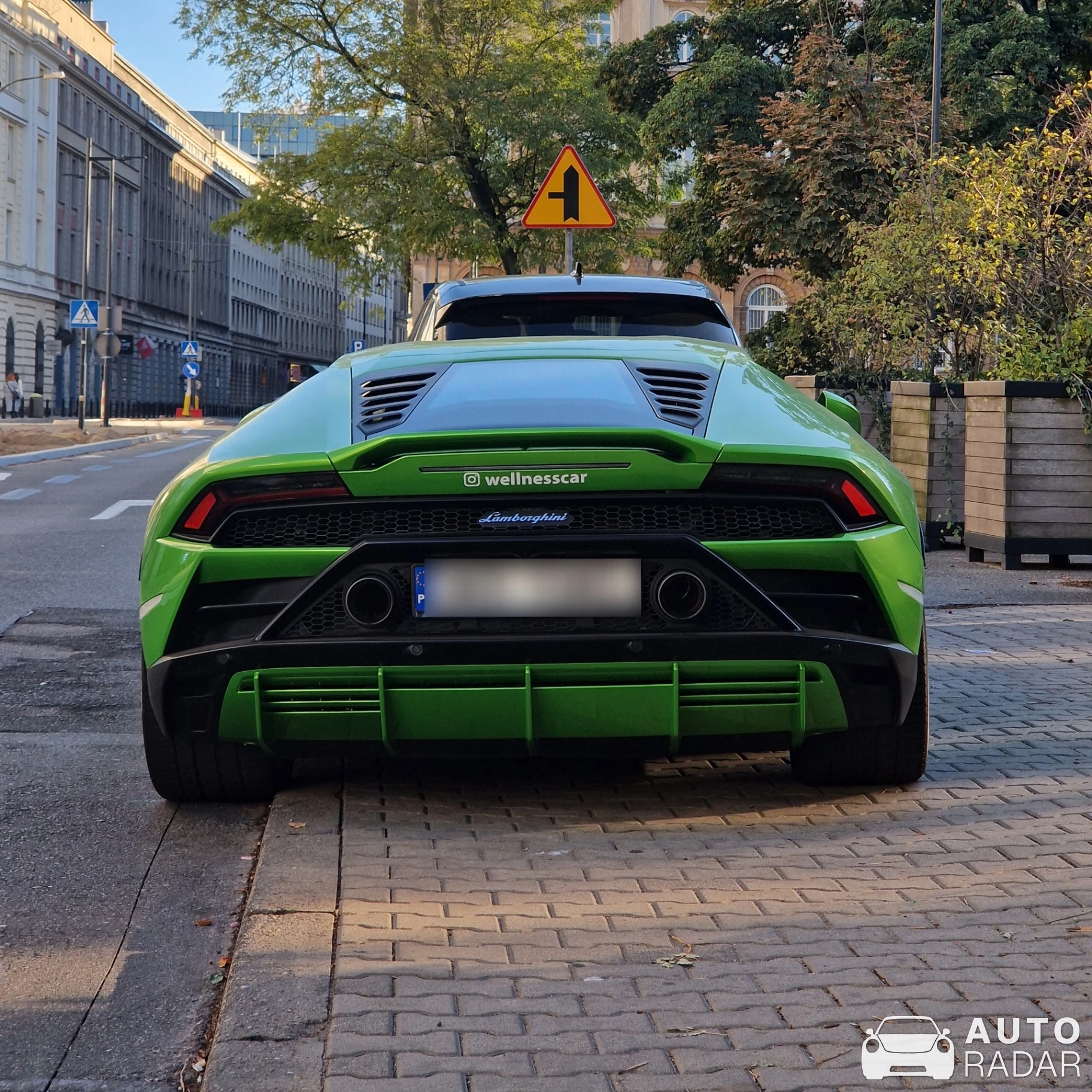 Lamborghini Huracán LP640-4 EVO spotted in Warsaw, Poland