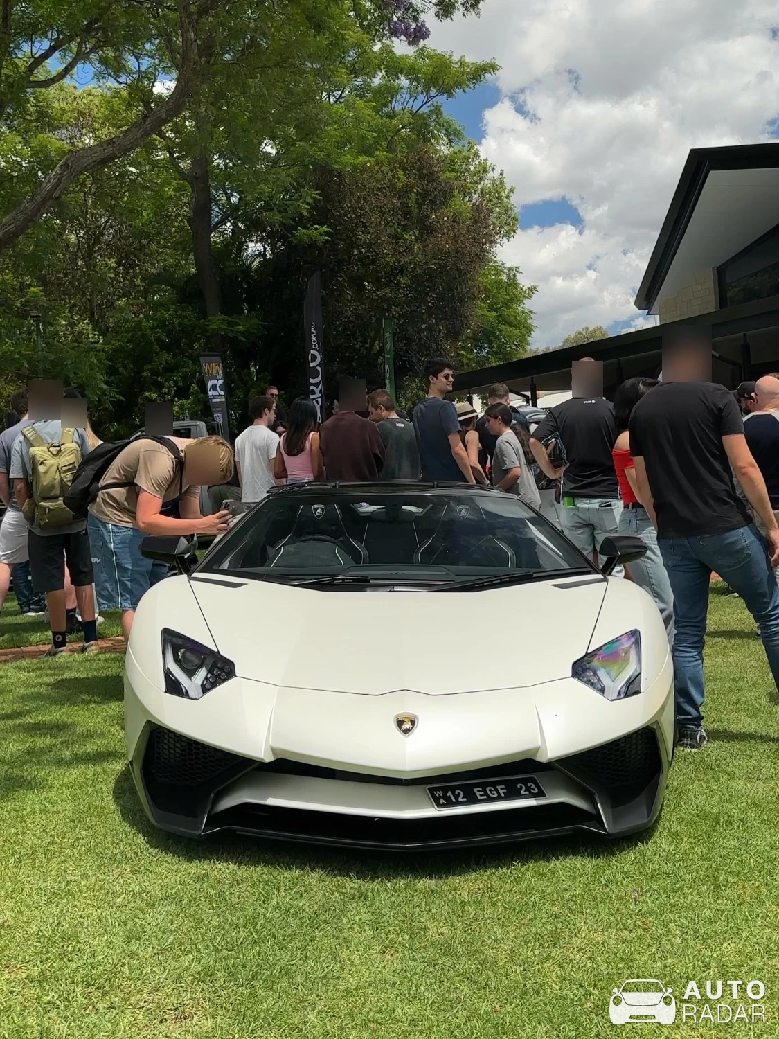 Lamborghini Aventador LP750-4 SuperVeloce Roadster spotted in Middle Swan, Australia