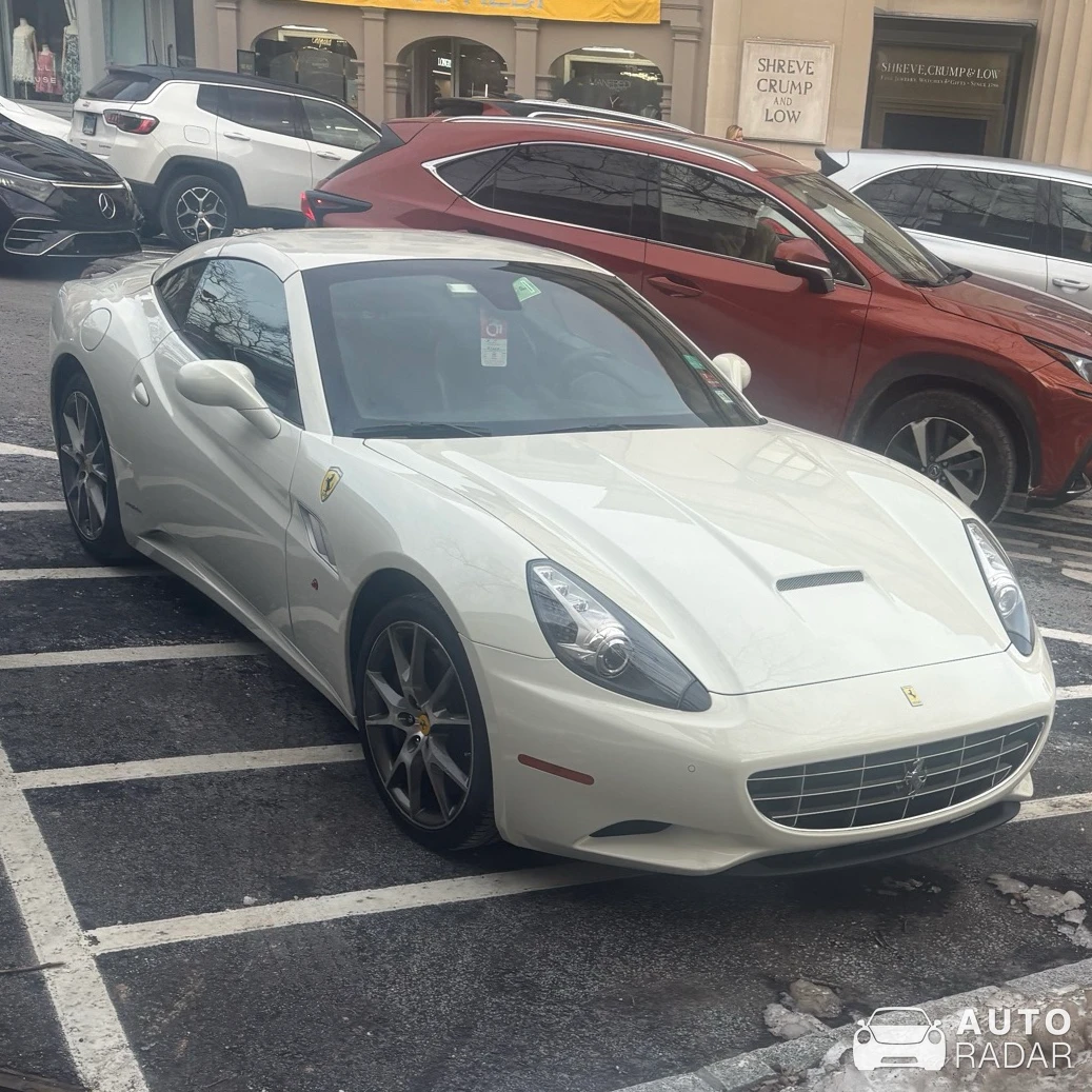 Ferrari California spotted in Greenwich, United States