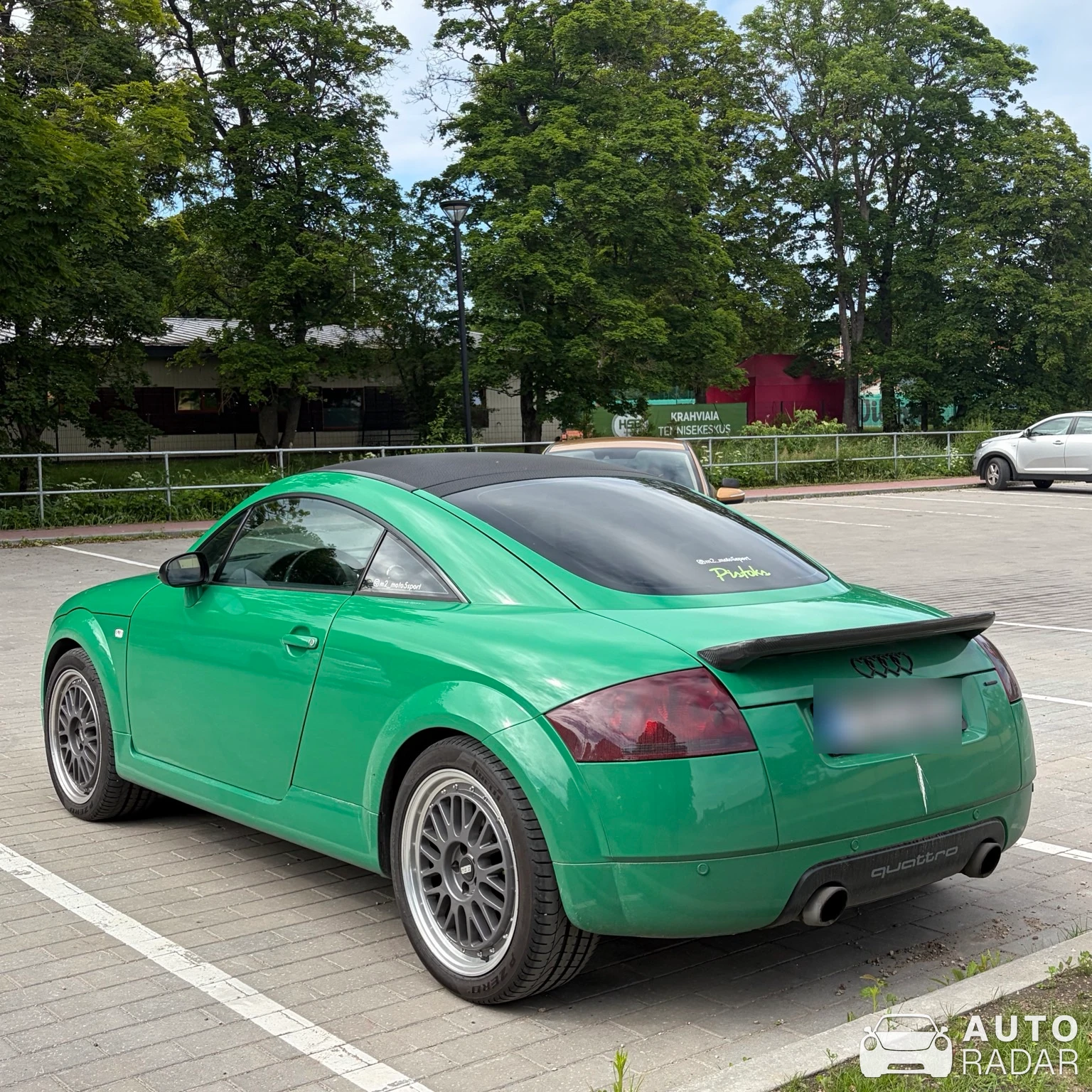 Audi TT 8S spotted in Haapsalu