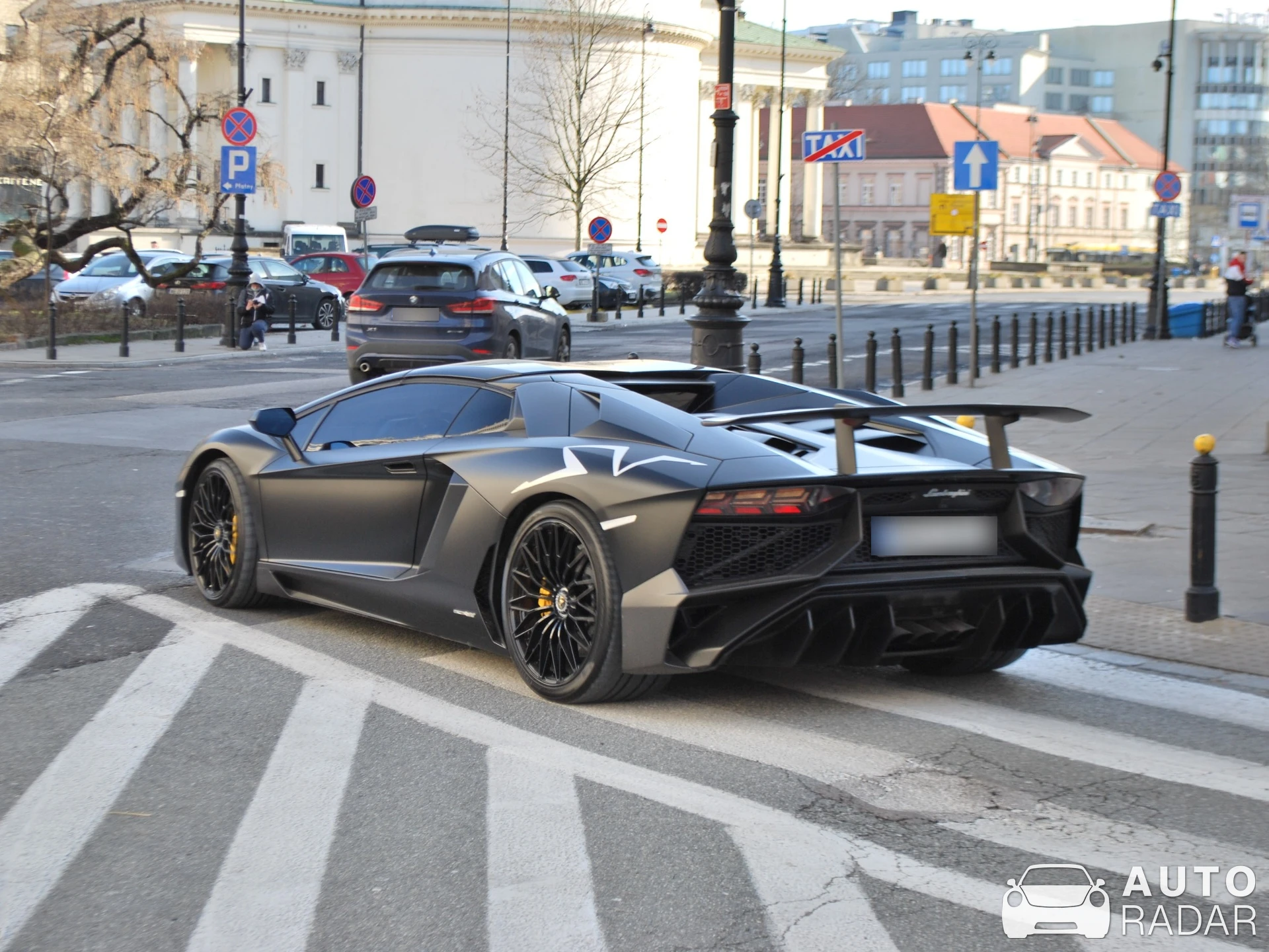 Lamborghini Aventador LP750-4 SuperVeloce Roadster spotted in Warszawa, Poland