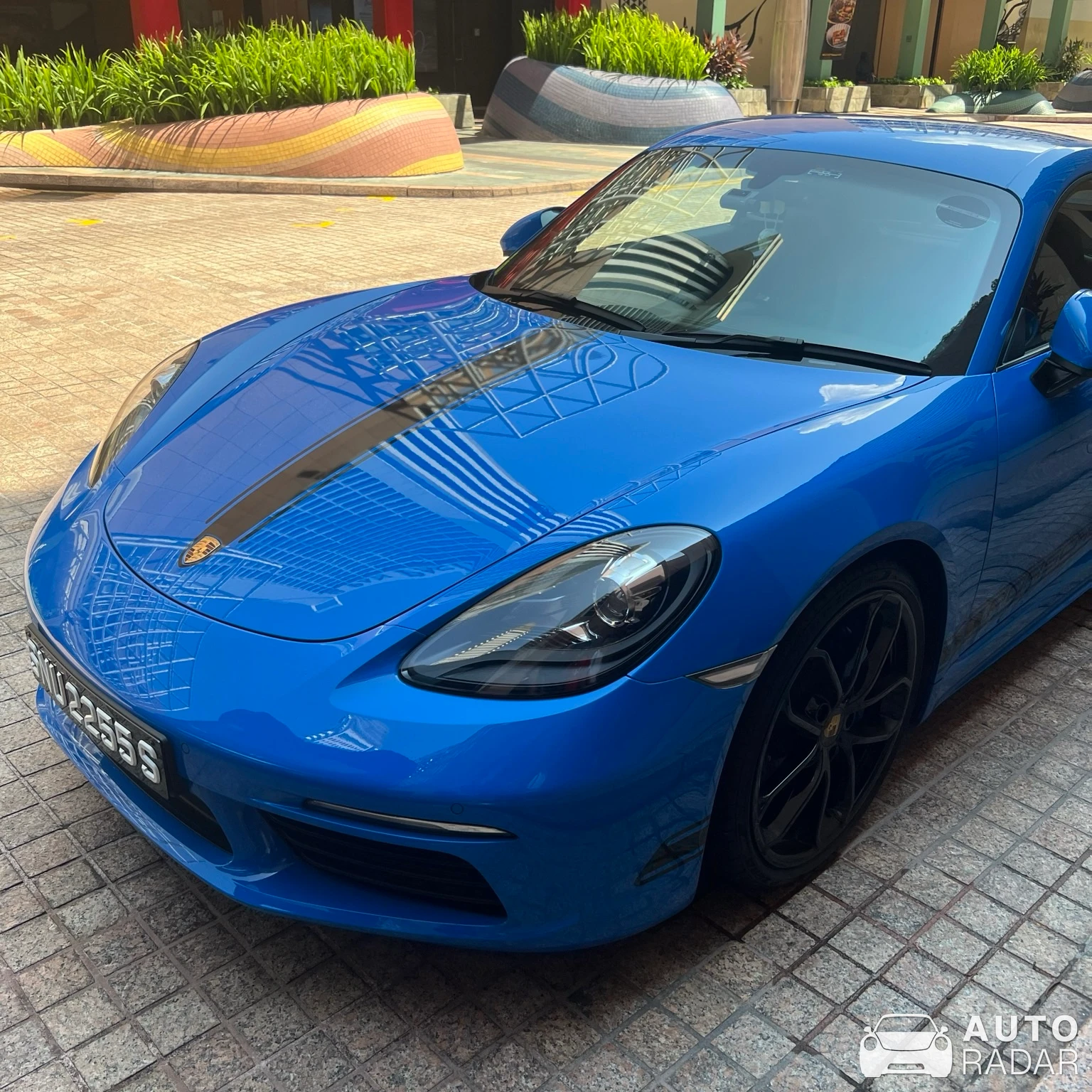 Porsche 718 Cayman Style Edition  spotted in Singapore