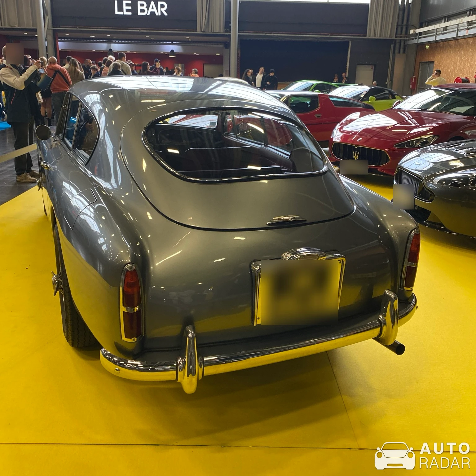 Aston Martin DB 2/4 MkIII spotted in Nantes
