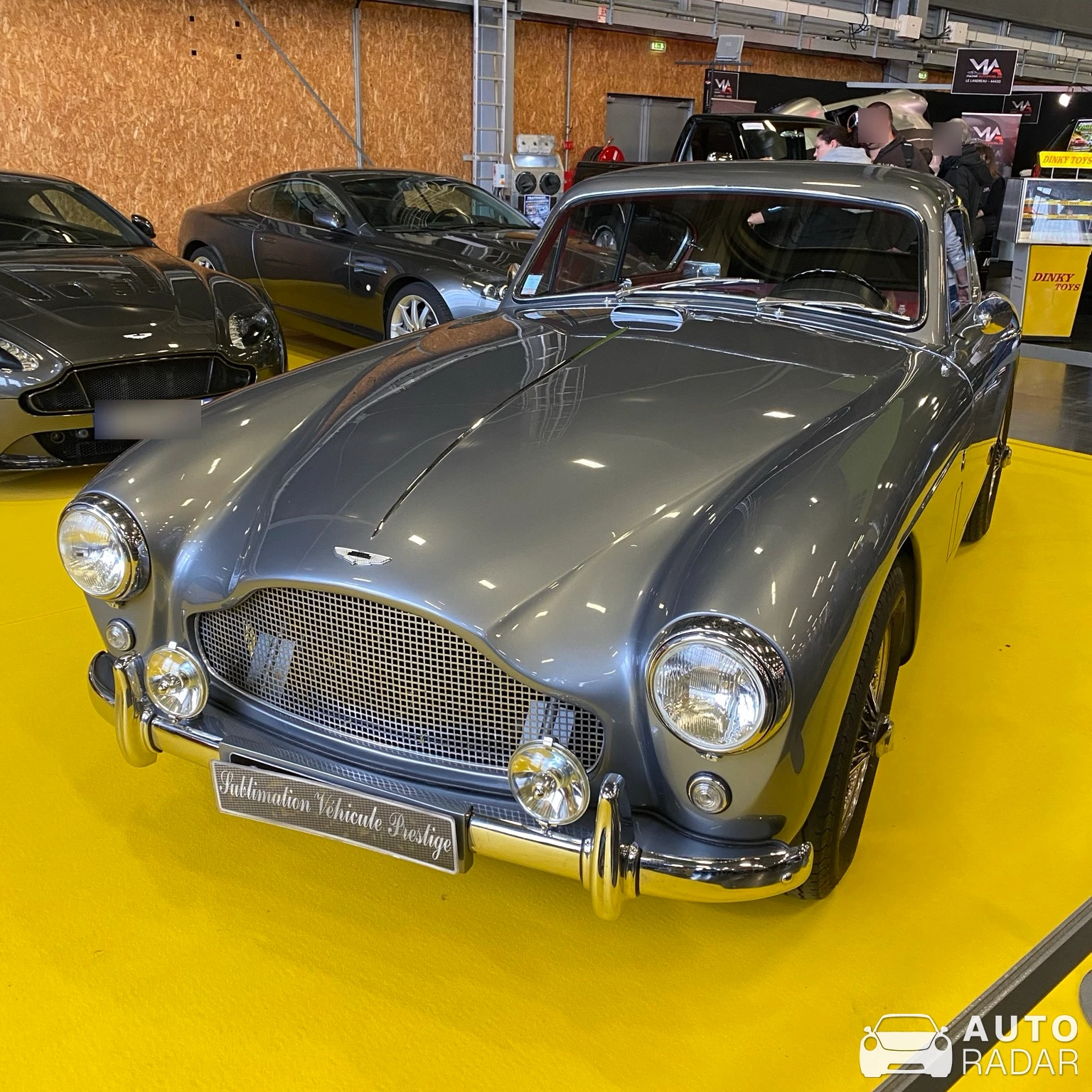 Aston Martin DB 2/4 MkIII spotted in Nantes, France