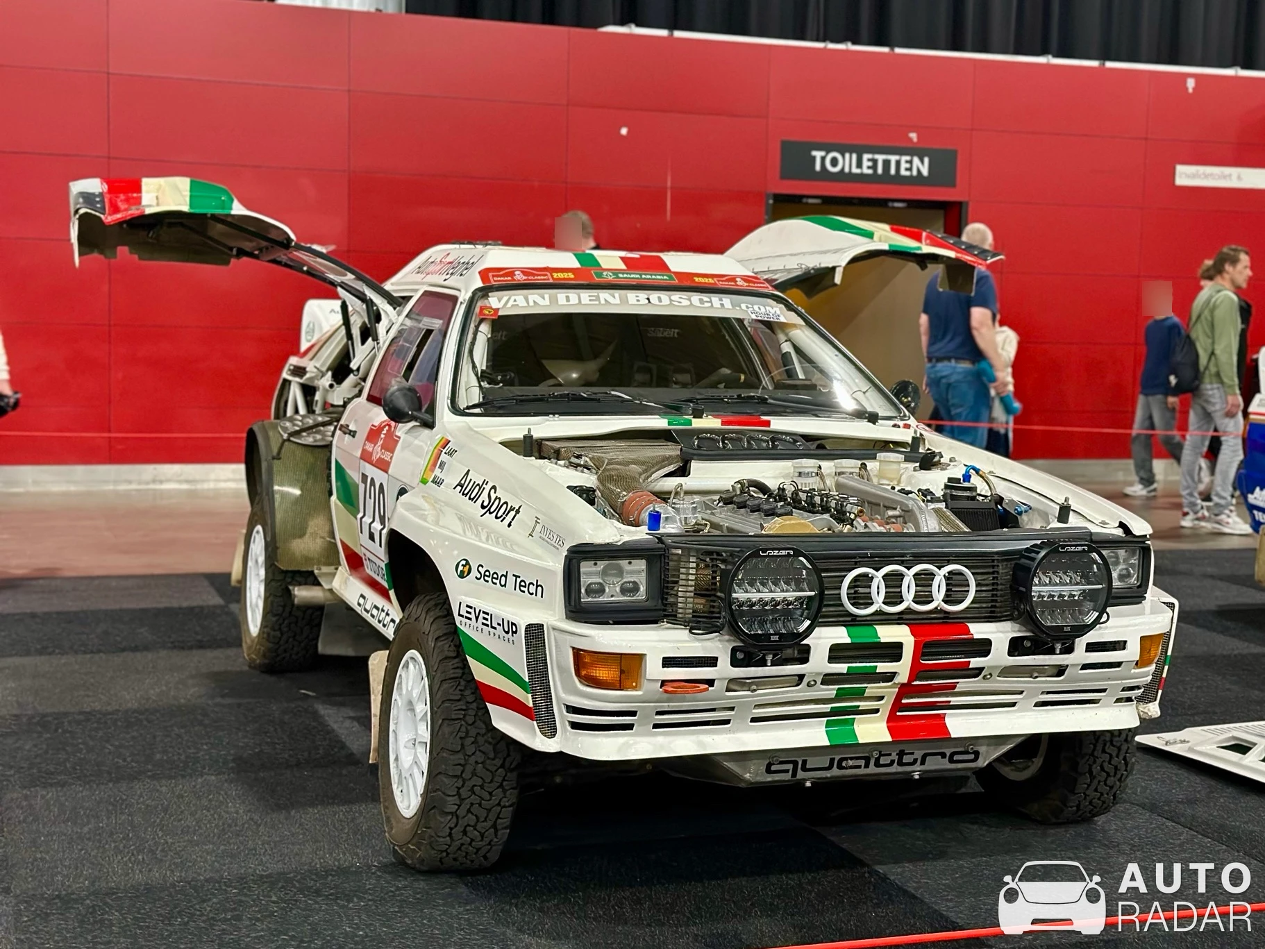 Audi Sport Quattro Dakar spotted in Rotterdam