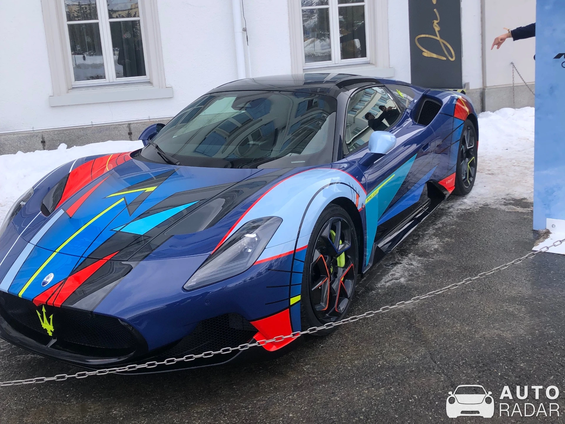 Maserati MC20 Cielo Opera d'Arte spotted in Sankt Moritz