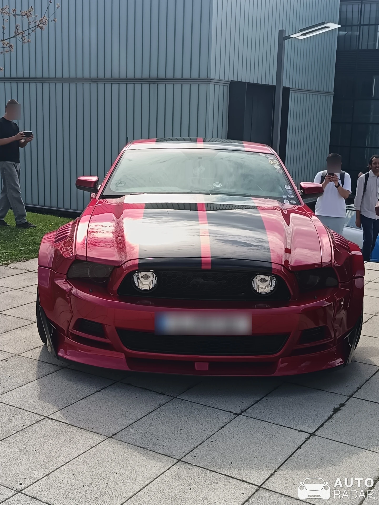 Ford Mustang GT 2015 Alphamale Performance Widebody spotted in Zwickau