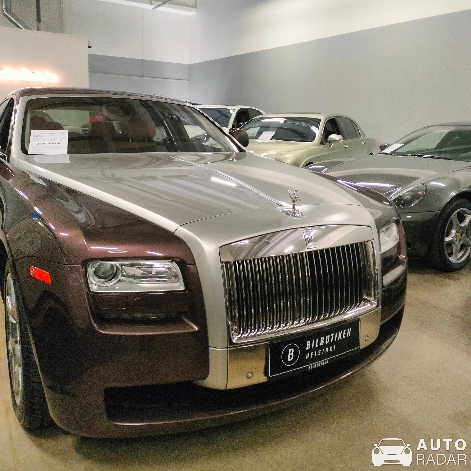 Rolls-Royce Ghost spotted in Vantaa, Finland