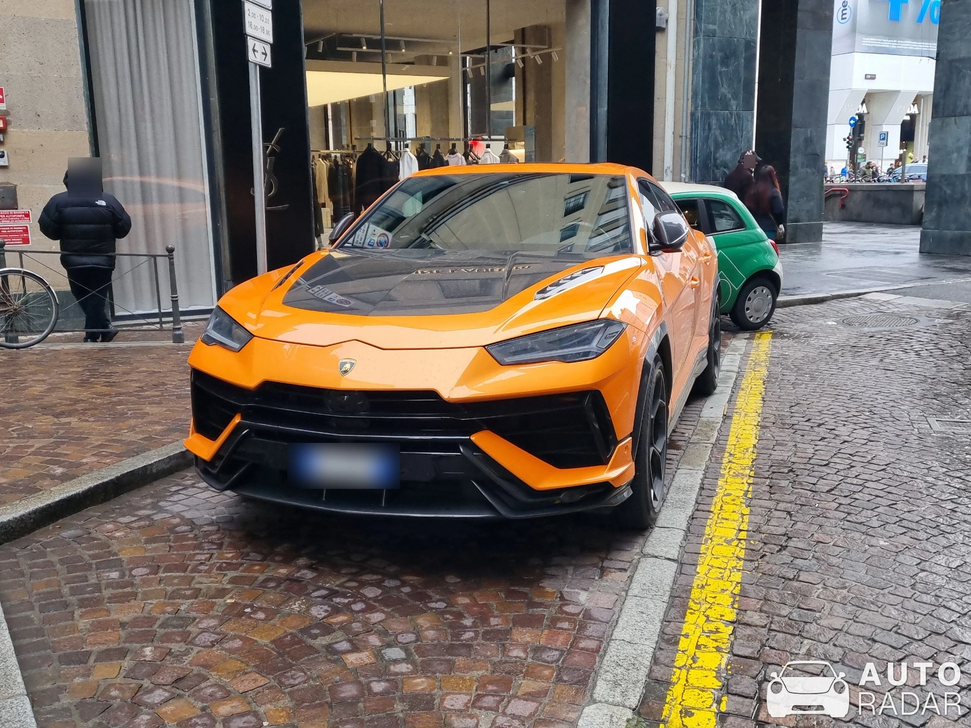 Lamborghini Urus Performante spotted in Milano, Italy