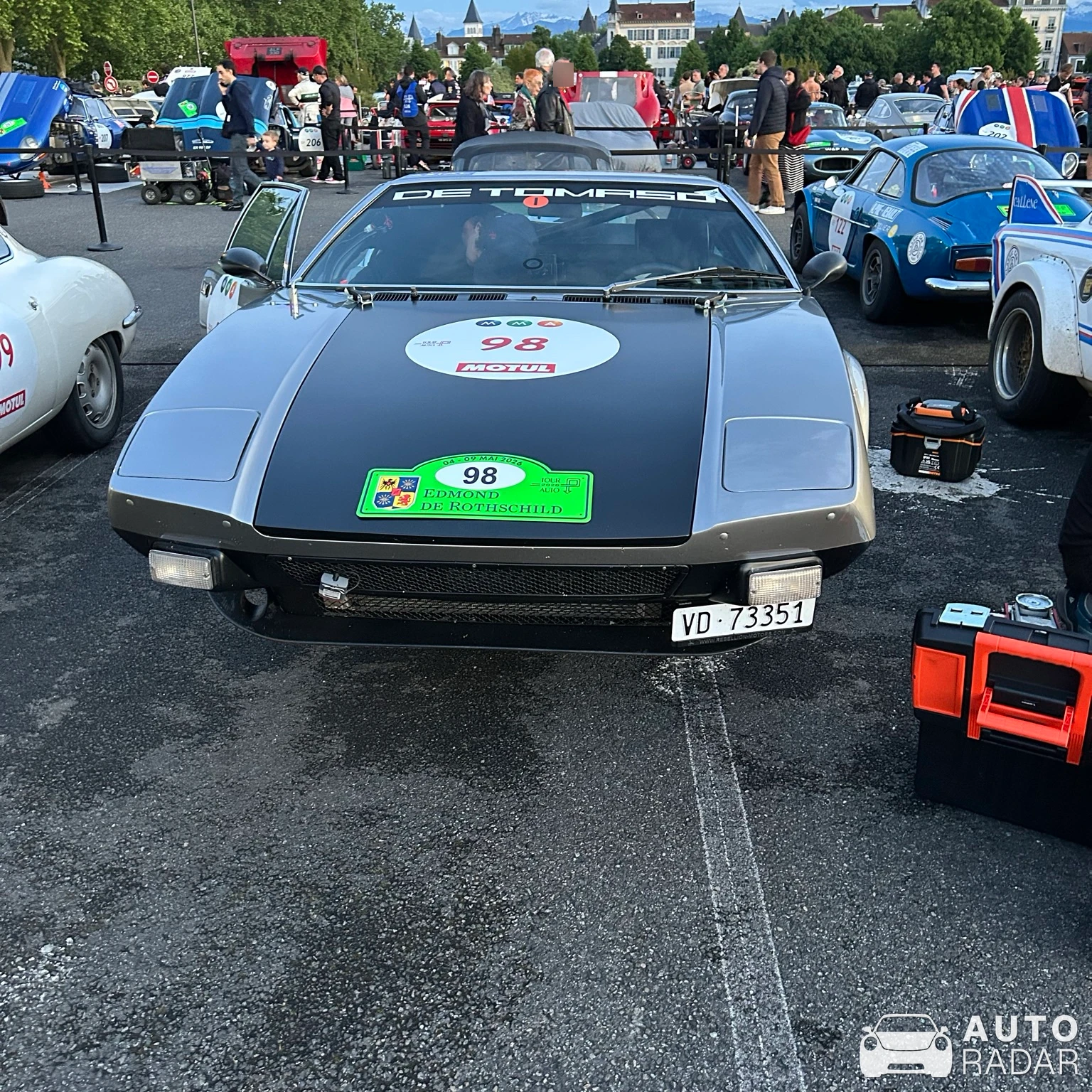 De Tomaso Pantera GTS spotted in Pau