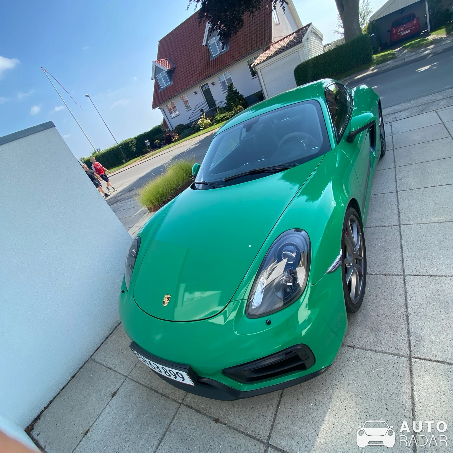 Porsche 718 Cayman spotted in Kerteminde