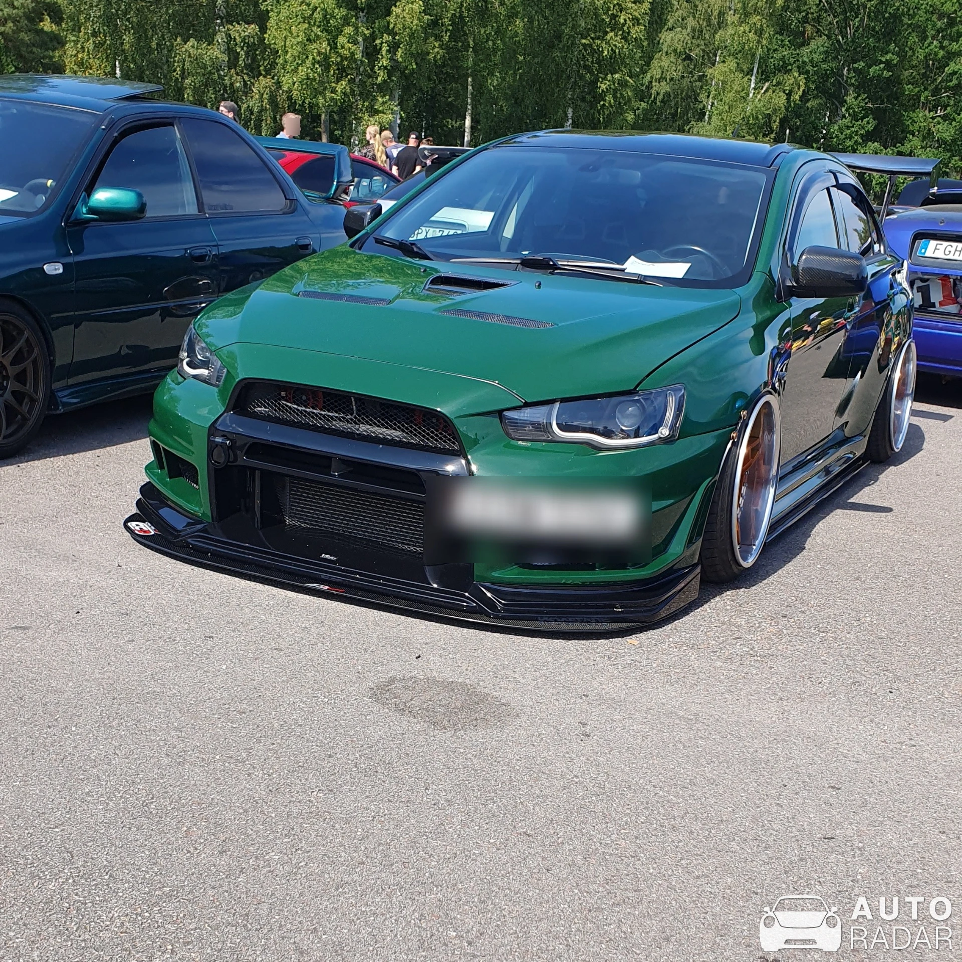 Mitsubishi Lancer Evolution X spotted in Jönköpings län, Sverige